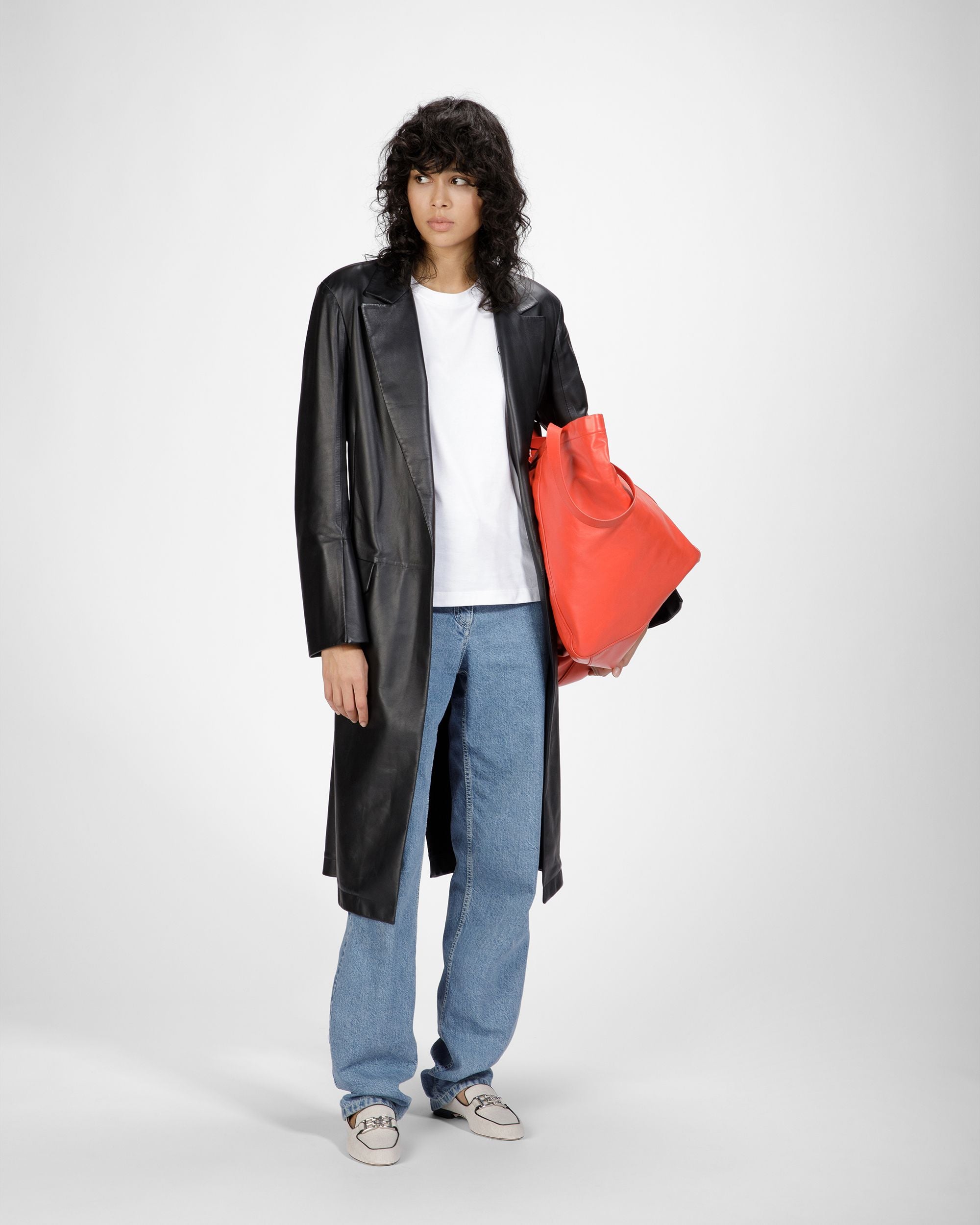 Ellah ナチュラル＆ブラック キャンバス＆レザー フラットシューズ - 女性 - Bally - 06