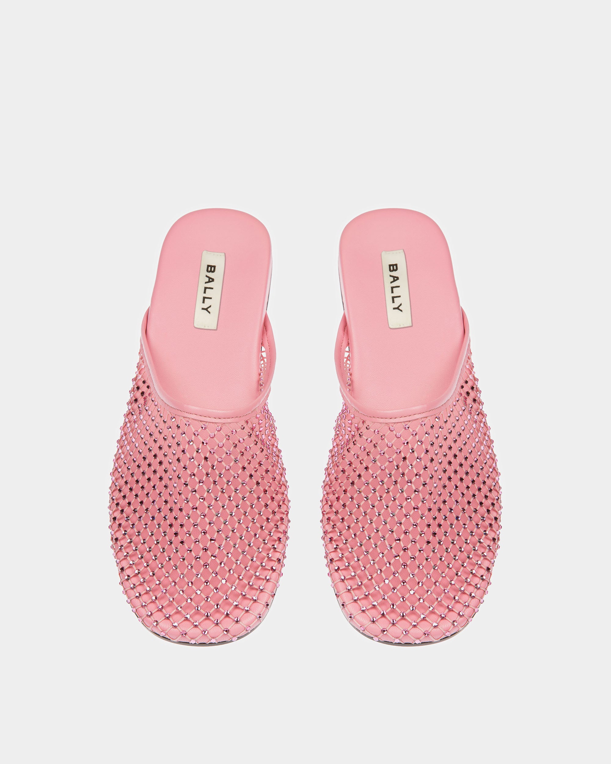 Crystal Fishnet バックレスシューズ クリスタル メッシュ - 女性 - Bally - 02