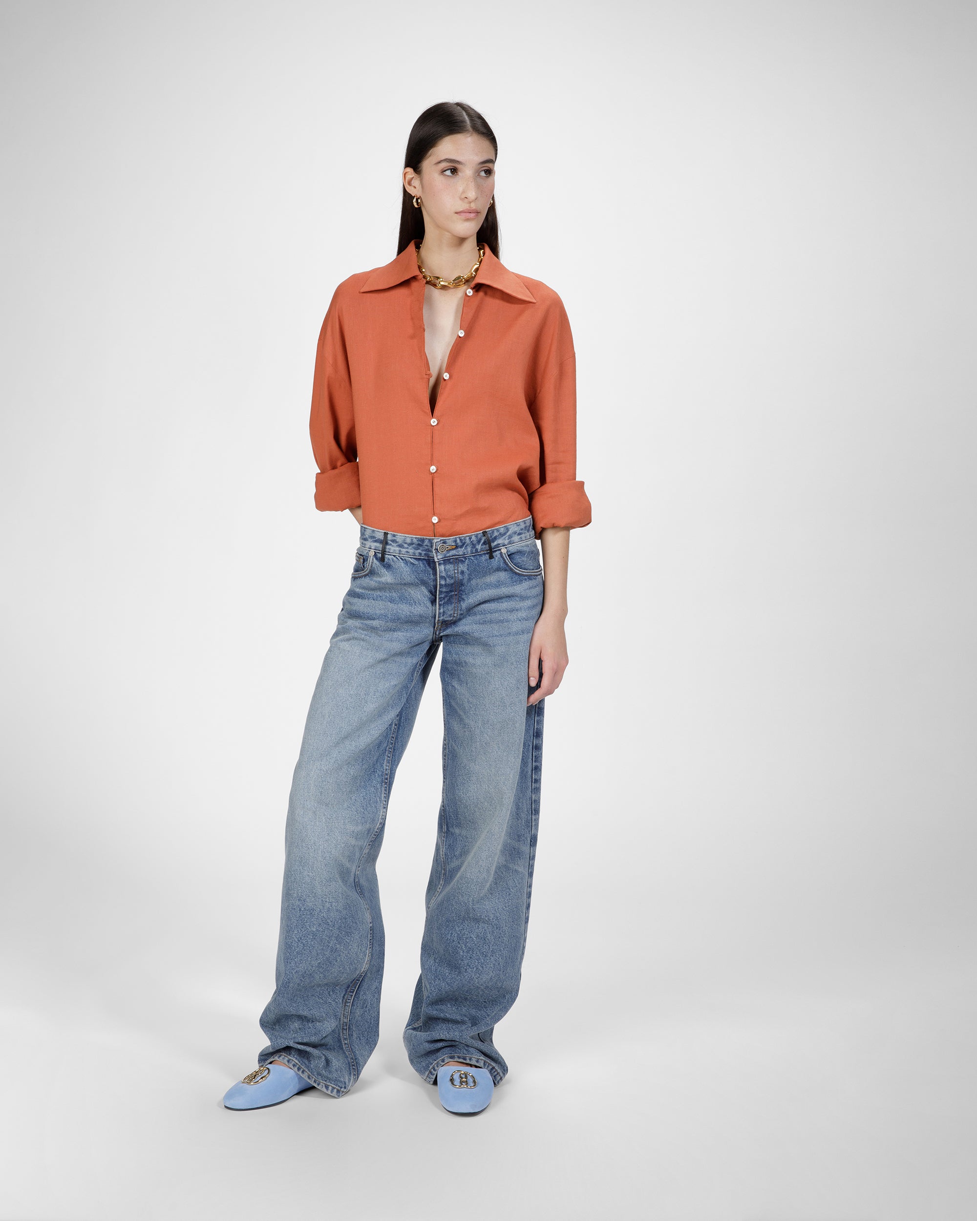 Emblem バックレスシューズ スエード - 女性 - Bally - 03