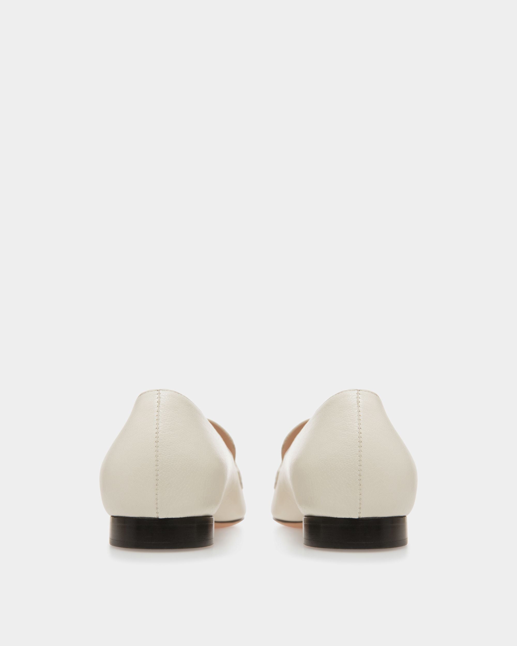 Emblem ローファー ボーンホワイト レザー - 女性 - Bally - 03