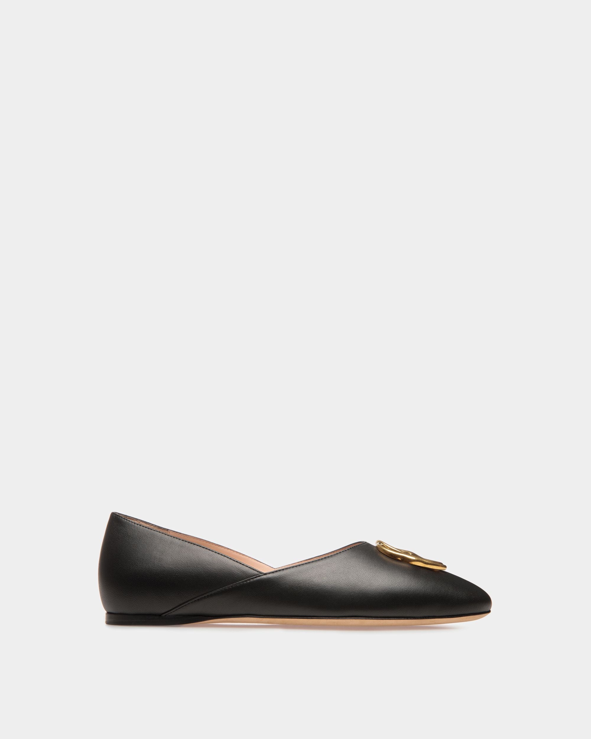 Emblem バックレスシューズ ブラック レザー - 女性 - Bally - 01