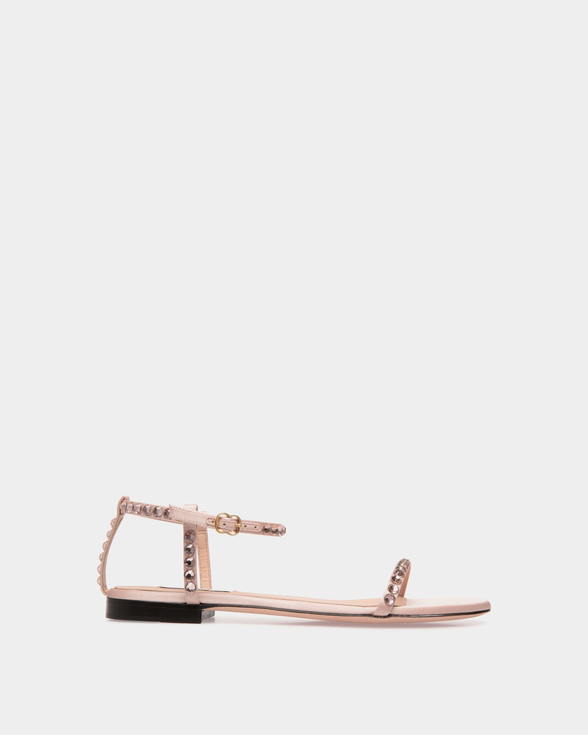 Katy フラットサンダル Light Pink ファブリック＆クリスタル - 女性 - Bally - 01