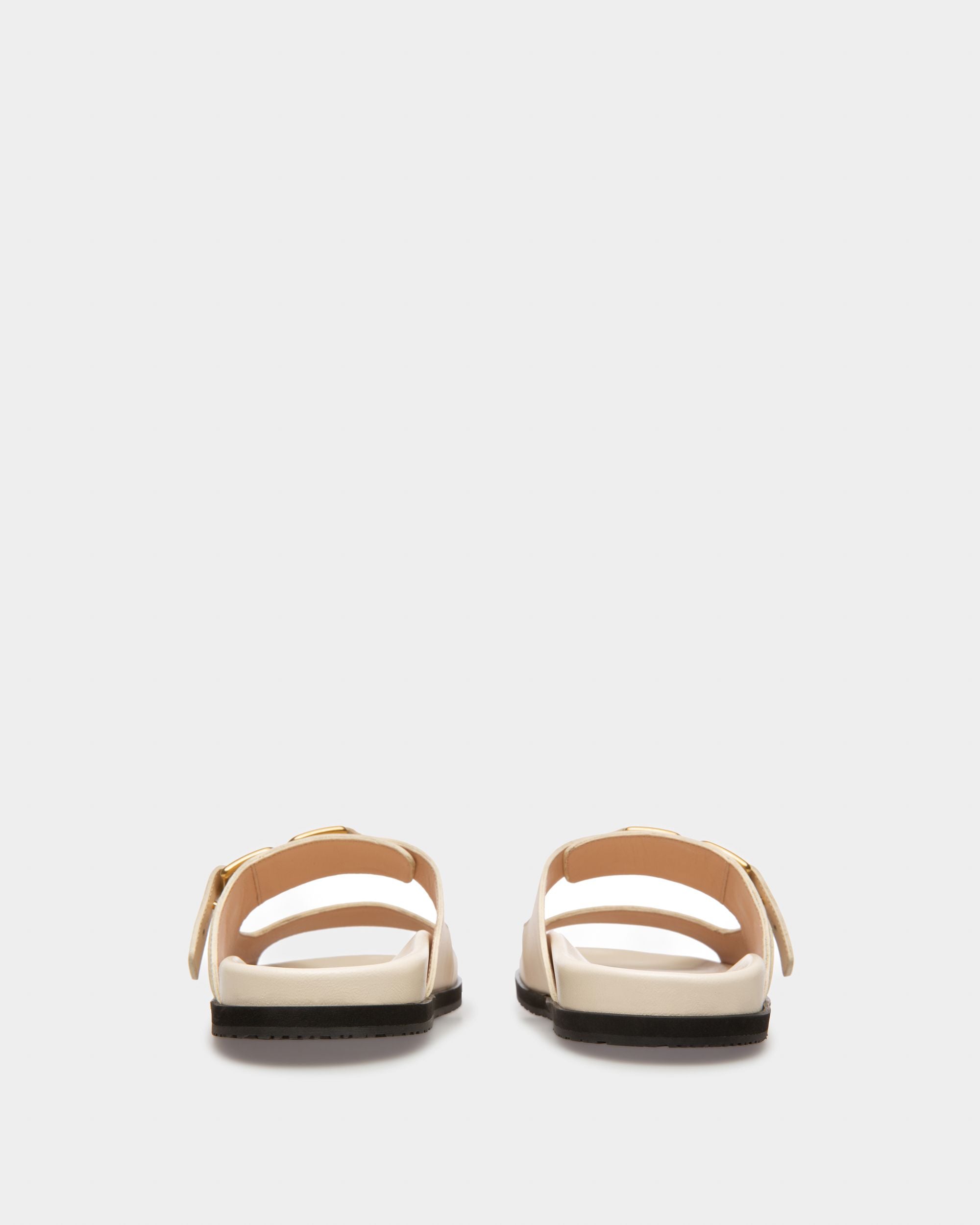 Emma ボーンホワイト レザー サンダル - 女性 - Bally - 04