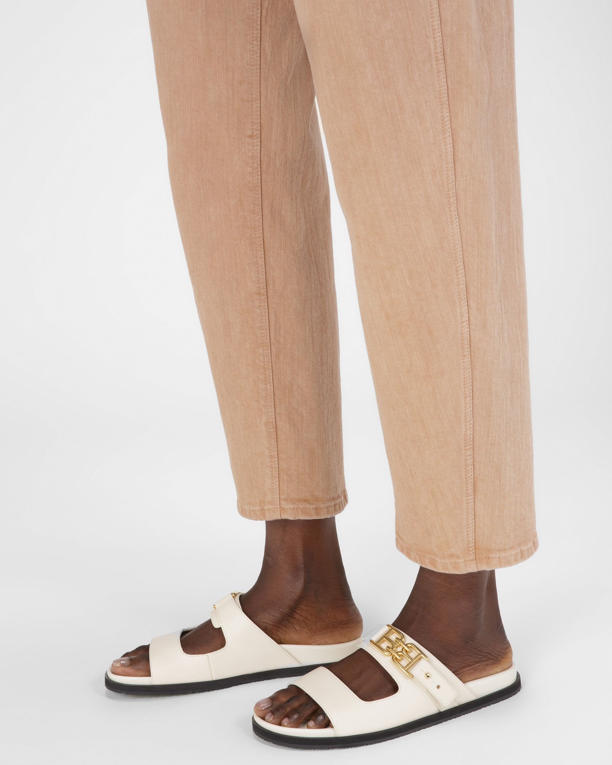 Emma ボーンホワイト レザー サンダル - 女性 - Bally - 07