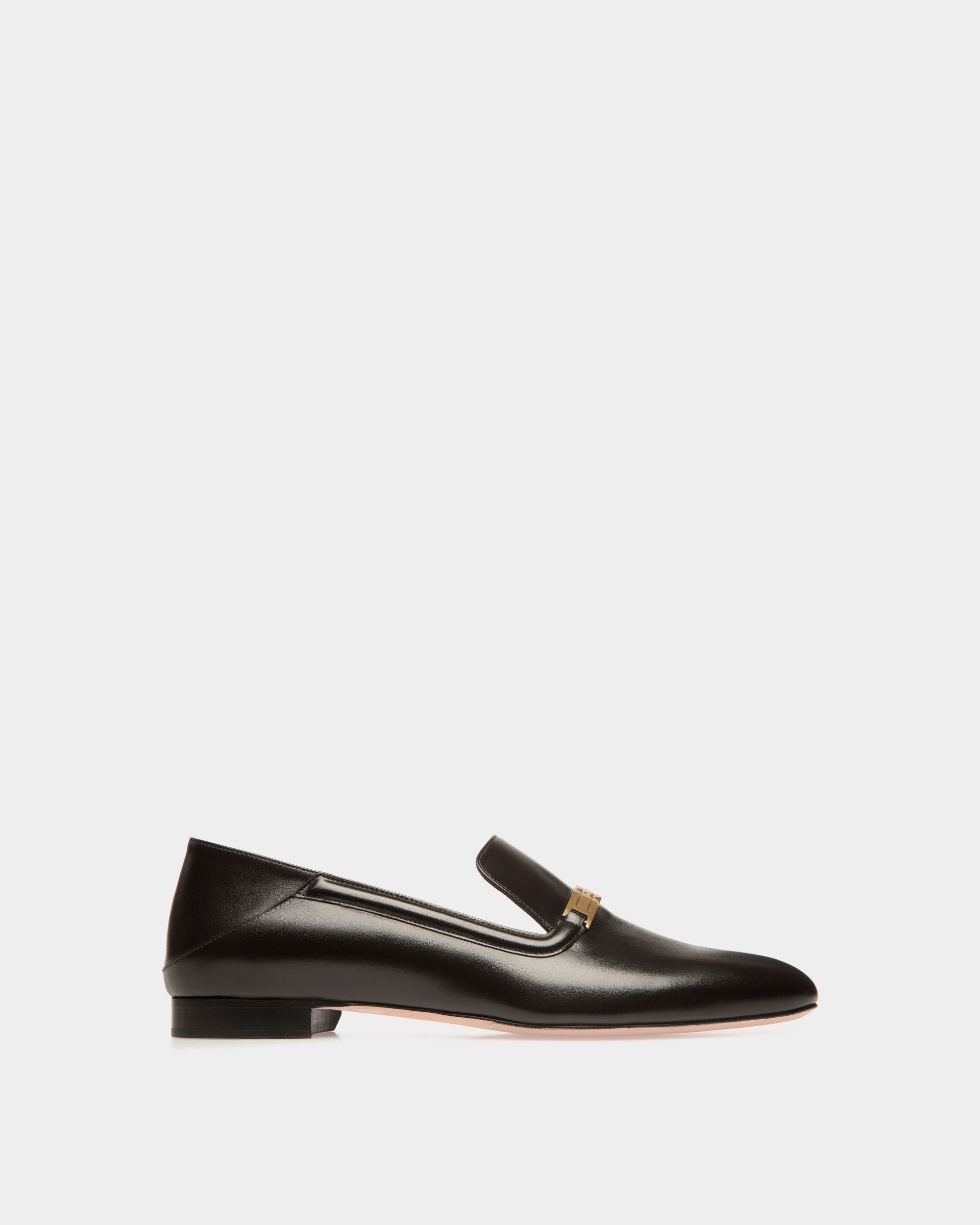 Deco バックレスシューズ ブラック レザー - 女性 - Bally - 01