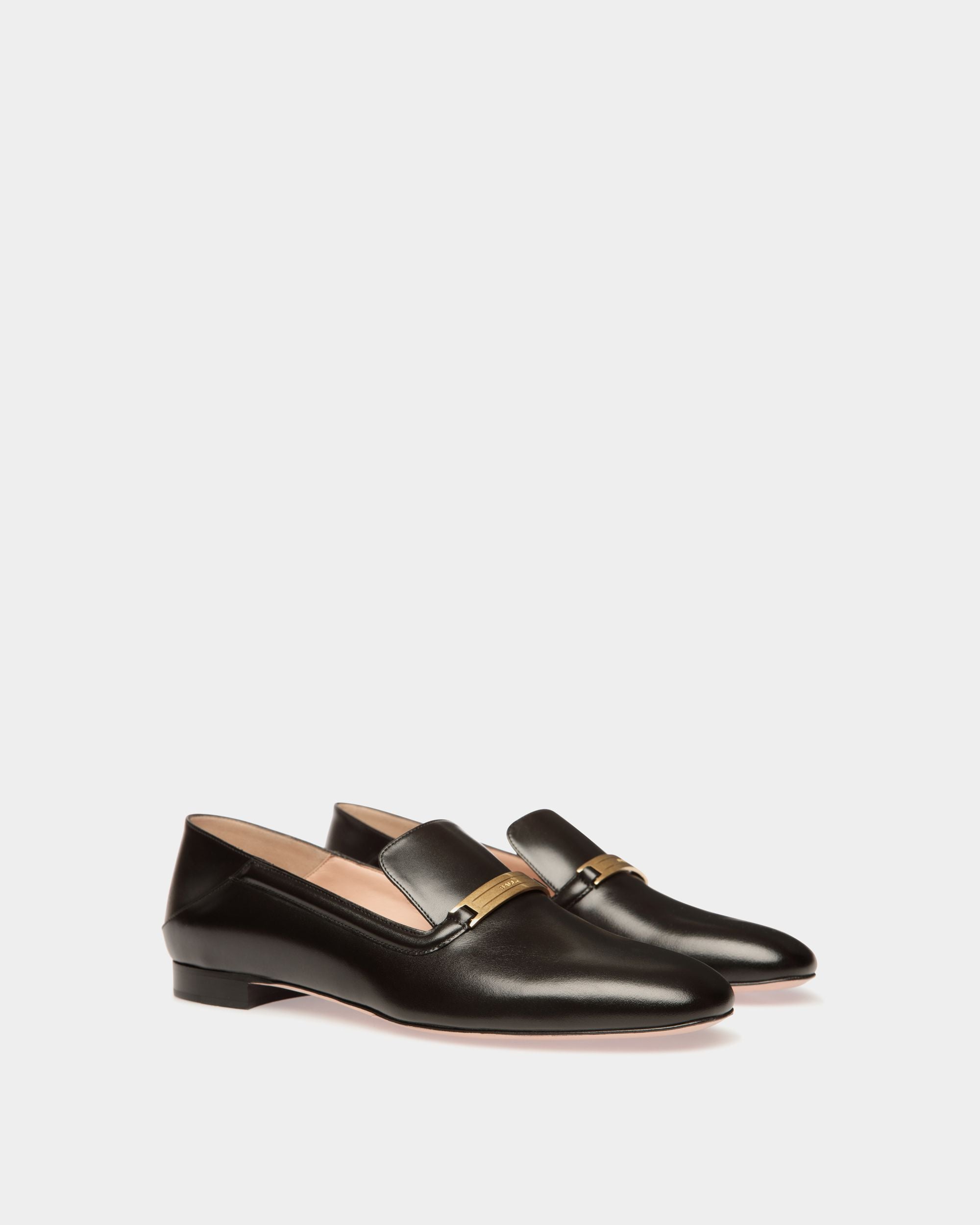 Deco バックレスシューズ ブラック レザー - 女性 - Bally - 02