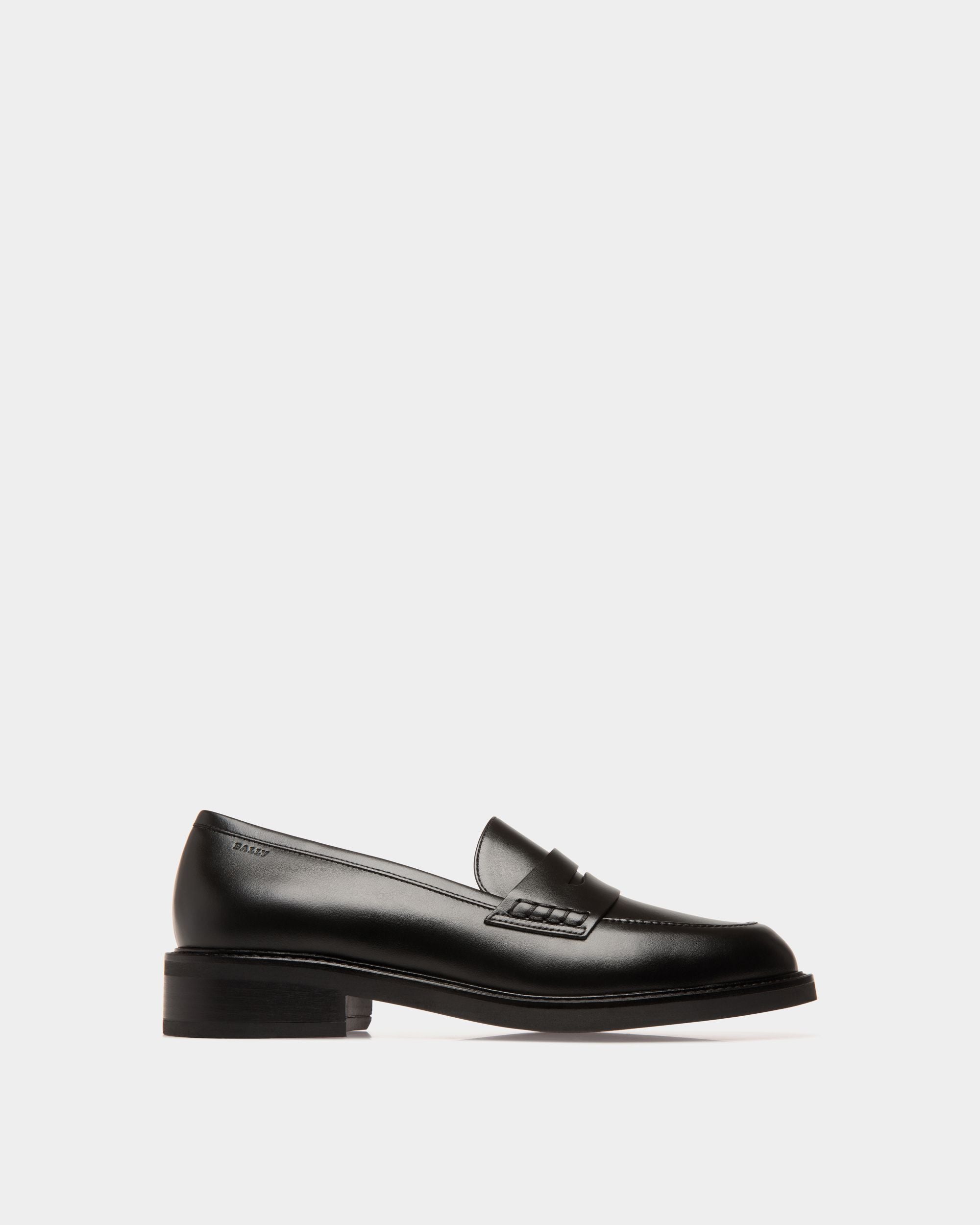 Flats In Black Leather - 女性 - Bally - 01