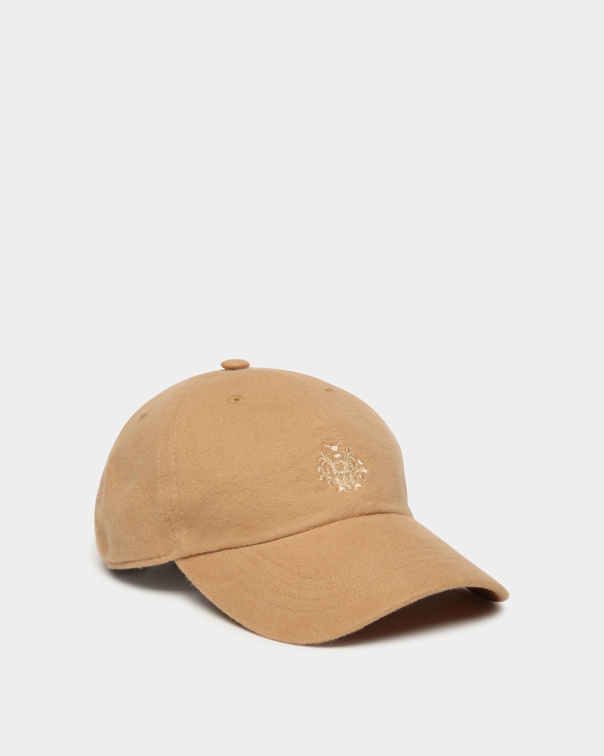 ベースボールキャップ Ballyクレストロゴ キャメル コットン - 女性 - Bally - 01