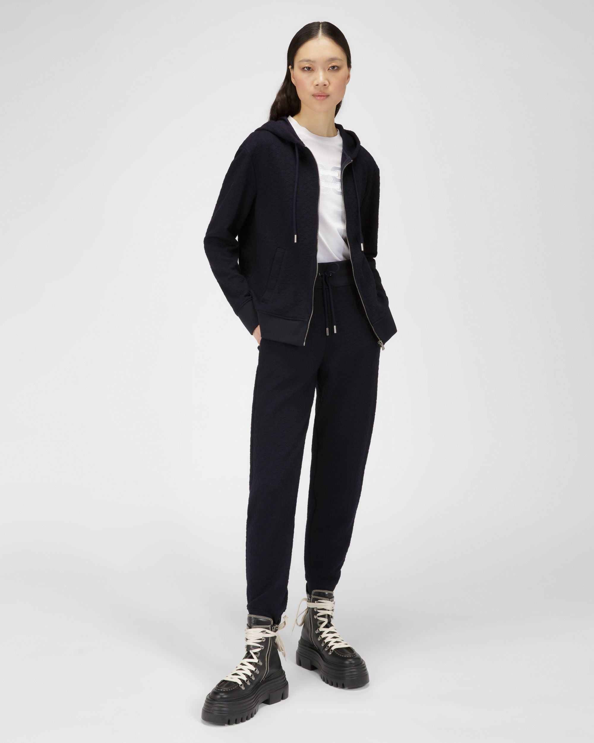 ホワイト オーガニック コットン Tシャツ - 女性 - Bally - 05