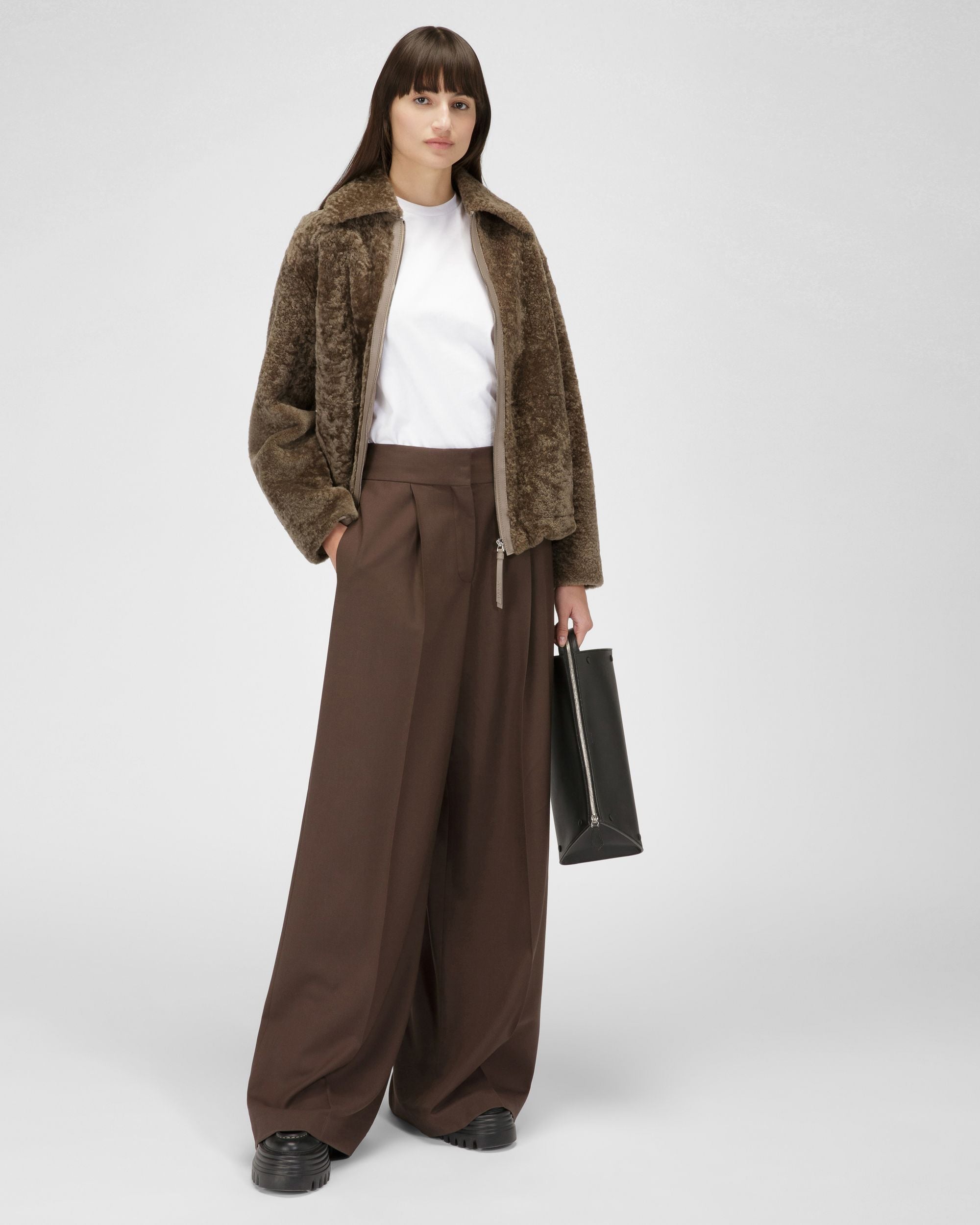 ホワイト オーガニック コットン Tシャツ - 女性 - Bally - 02