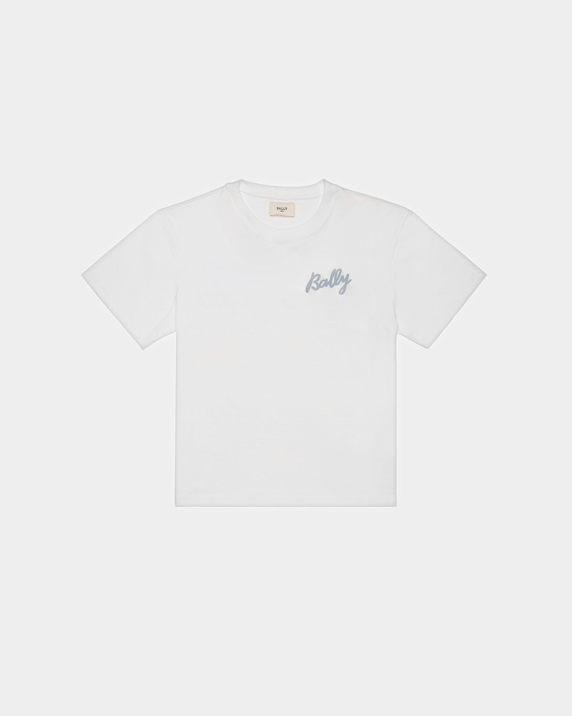 コットン Tシャツ ホワイト コットン Tシャツ - 女性 - Bally - 01