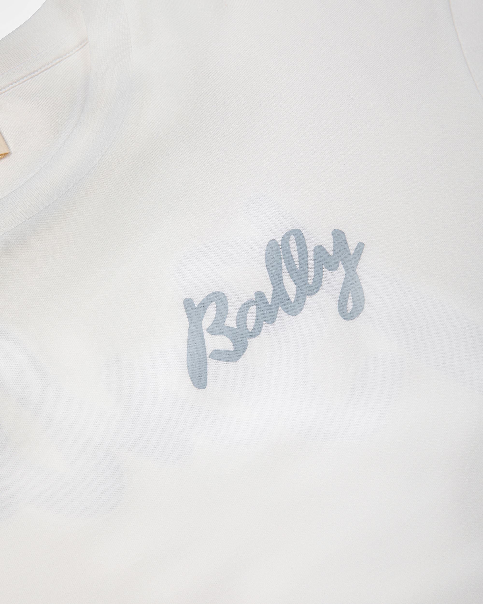 コットン Tシャツ ホワイト コットン Tシャツ - 女性 - Bally - 05