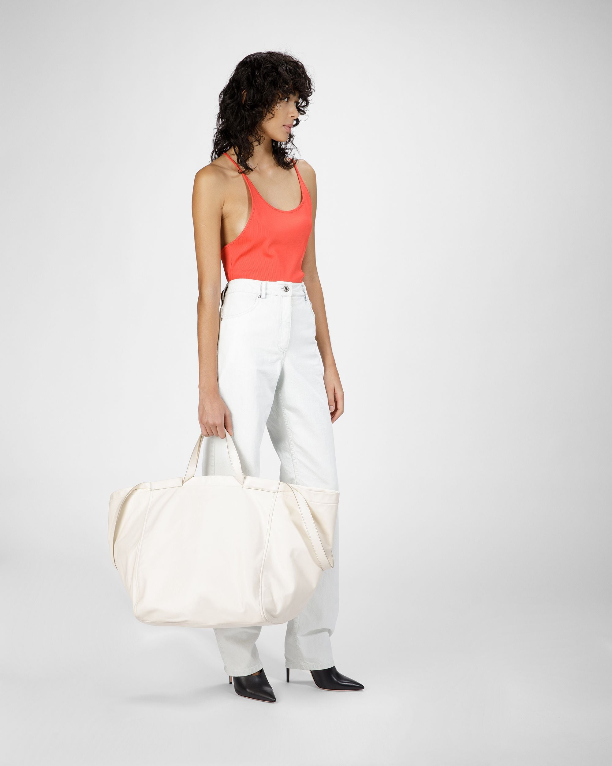 リブ タンクトップ オレンジ リブ タンクトップ - 女性 - Bally - 02