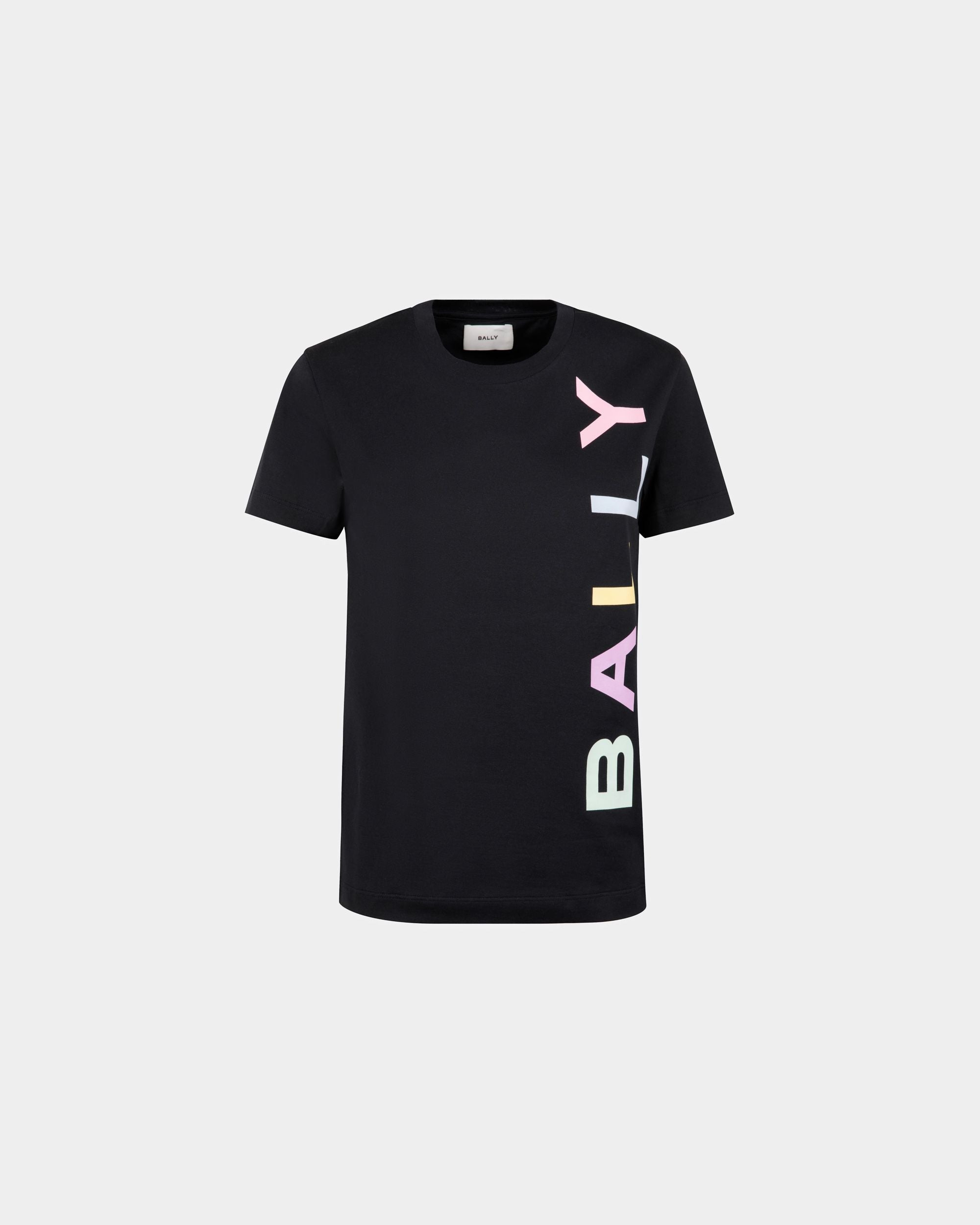 Tシャツ ダークブルー コットン - 女性 - Bally - 01