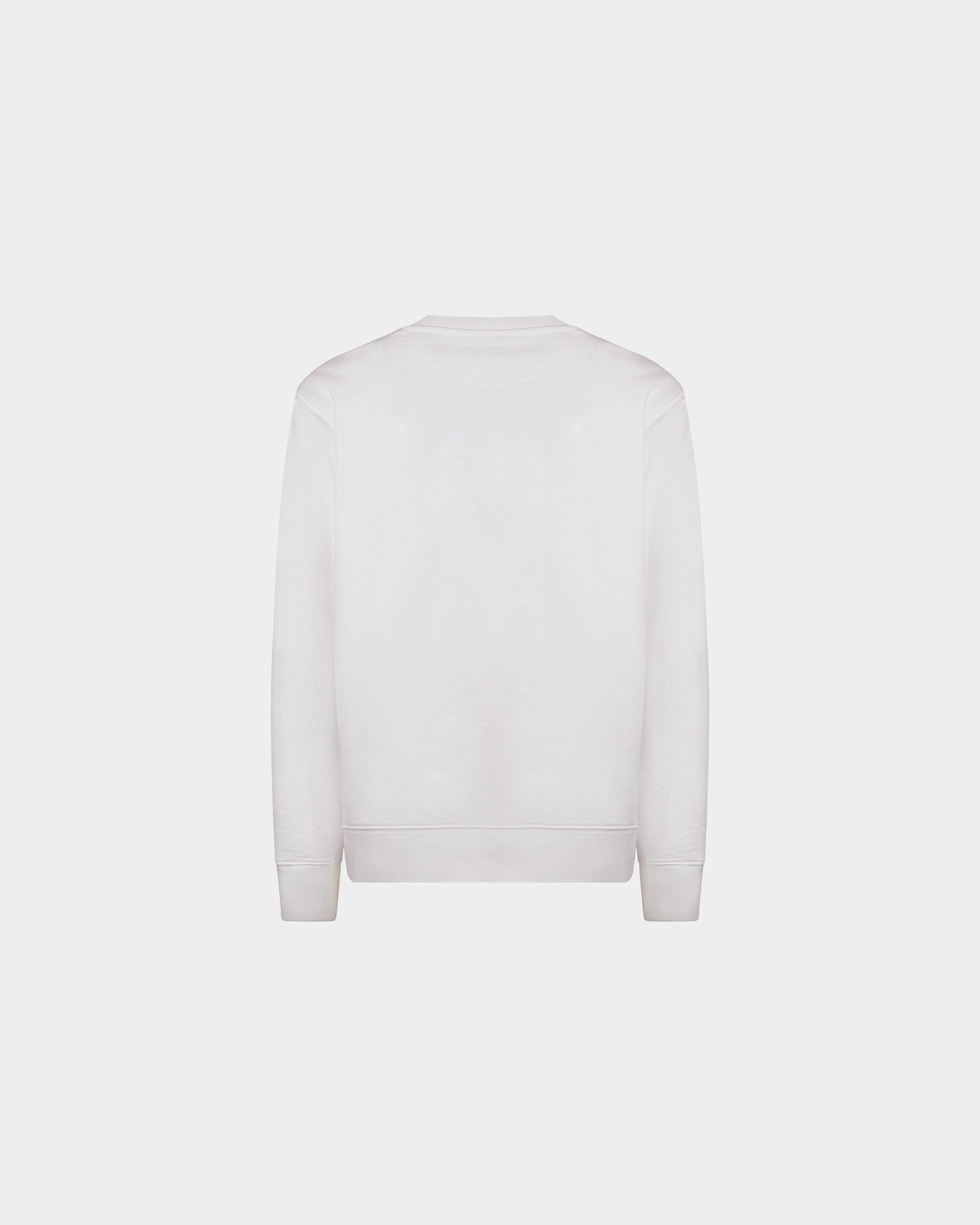 クルーネック スウェットシャツ ホワイト コットン - 女性 - Bally - 07