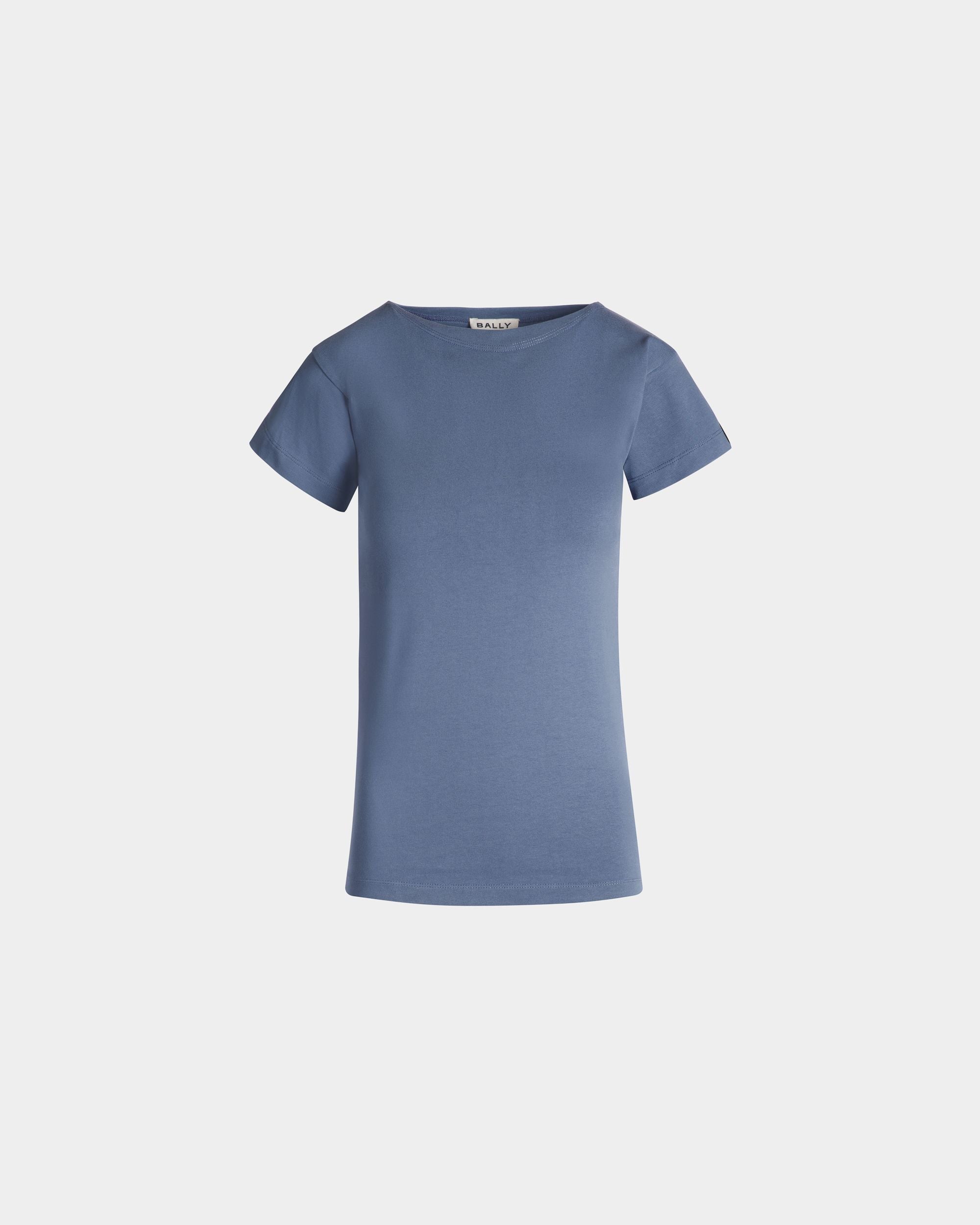 Tシャツ Light Blue コットン - 女性 - Bally - 01