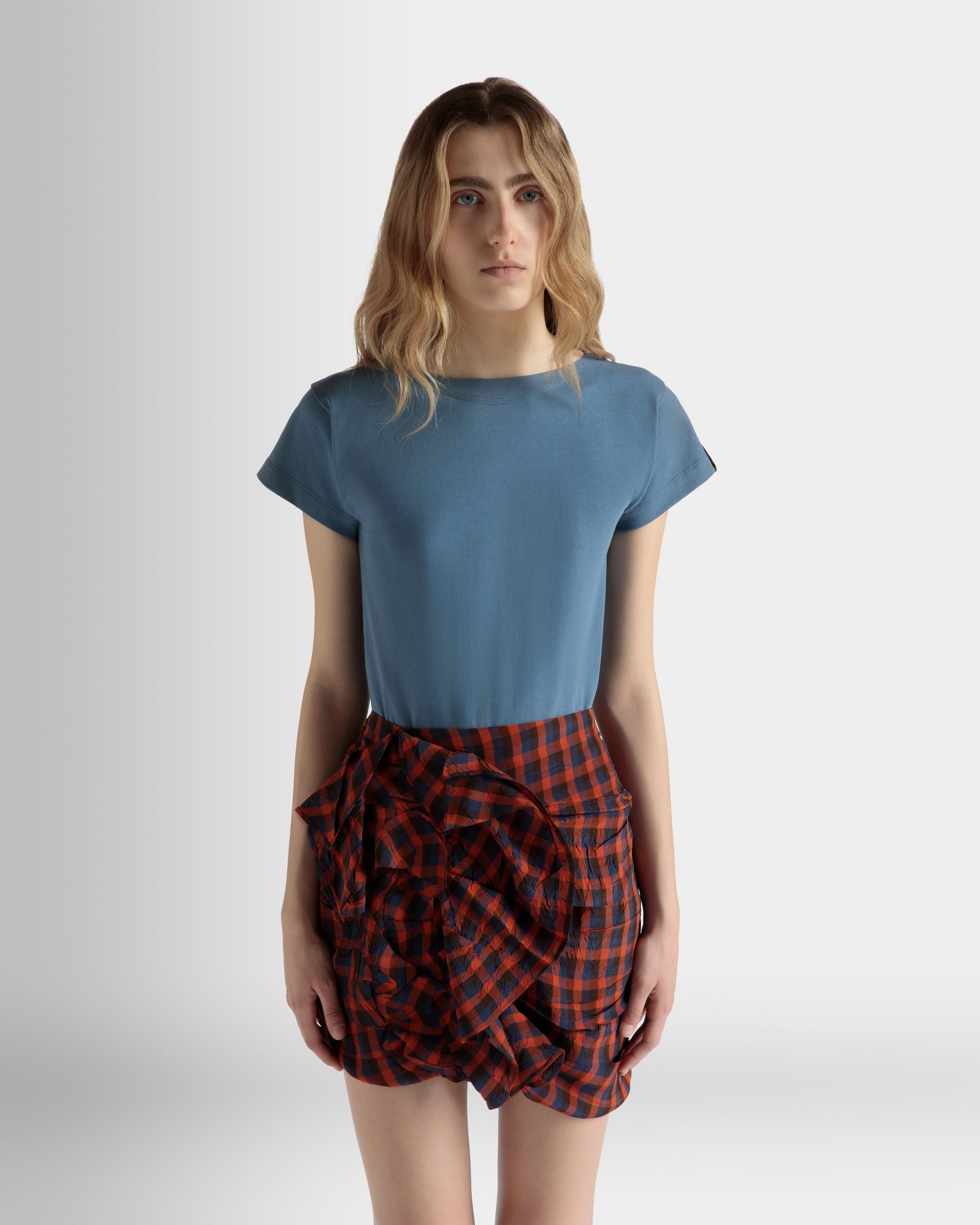 Tシャツ Light Blue コットン - 女性 - Bally - 03