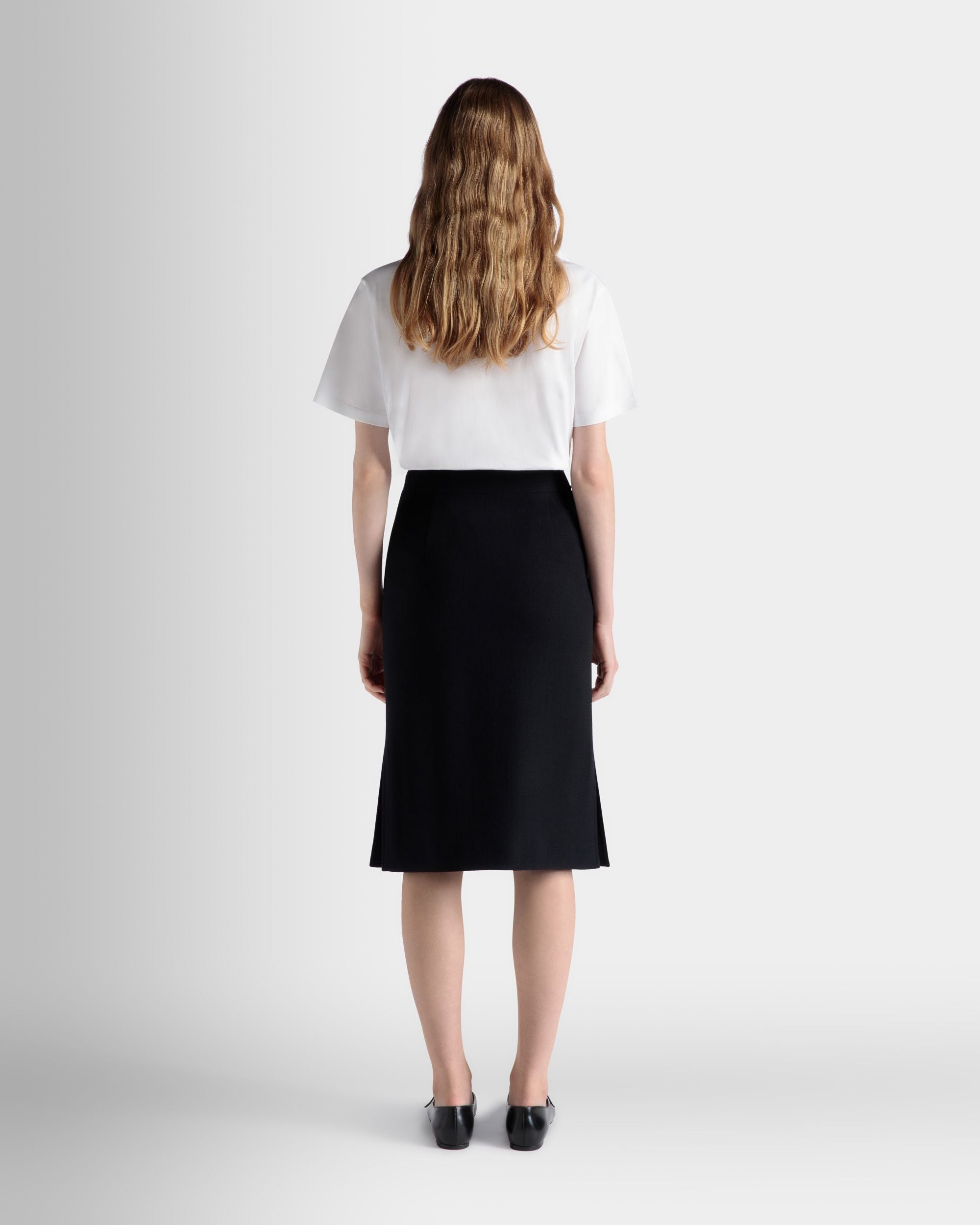 Tシャツ Bally クレスト ロゴ ホワイト コットン - 女性 - Bally - 07