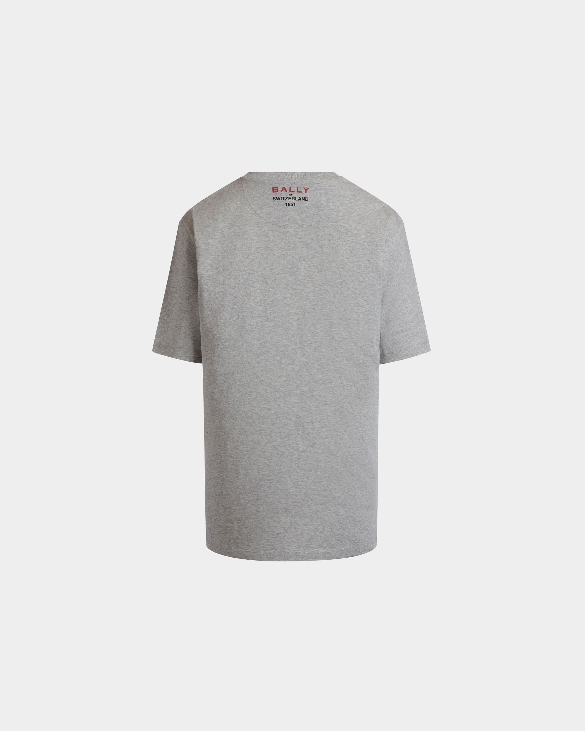 Tシャツ マーメイドプリント グレーメランジ コットン - 女性 - Bally - 07