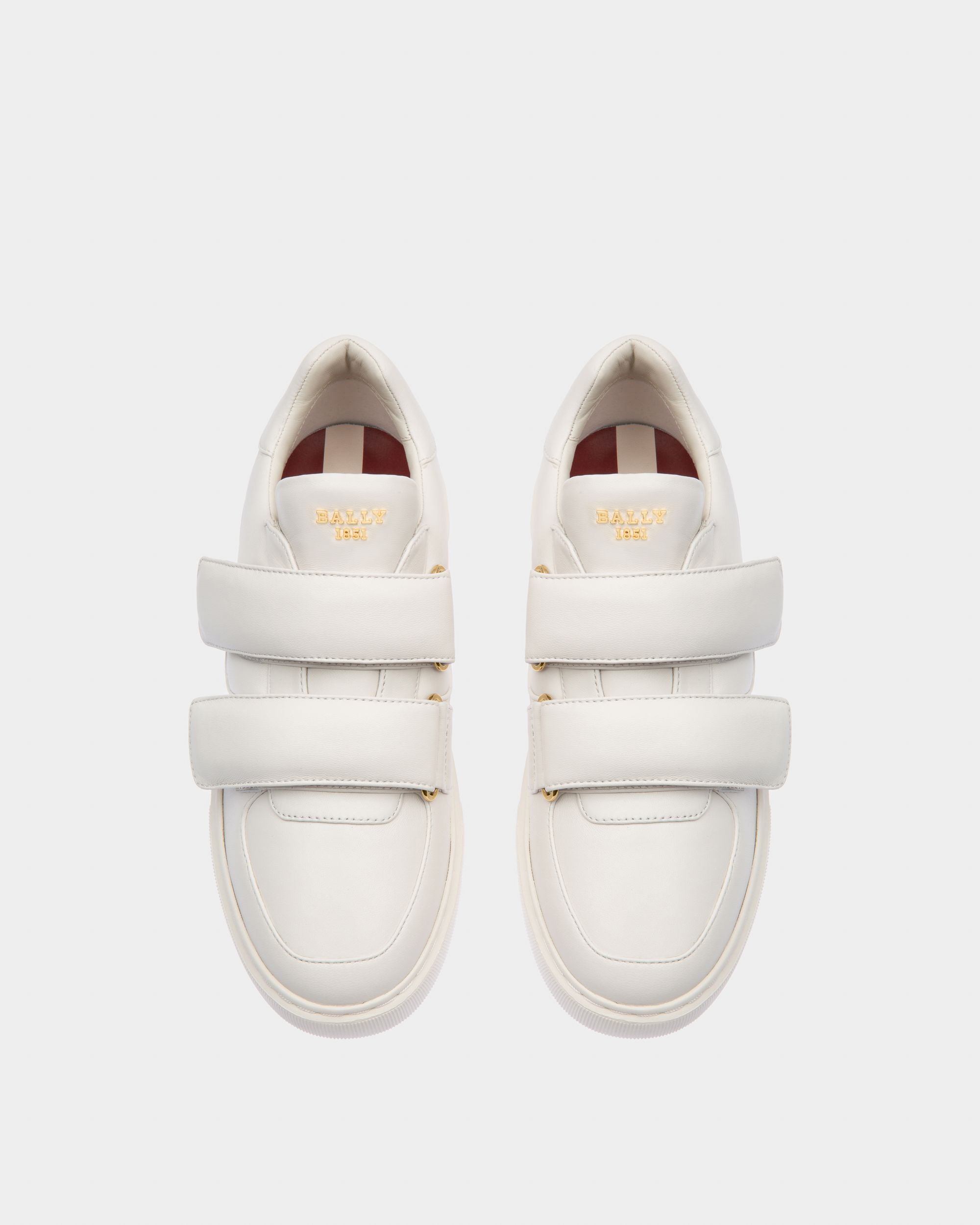 Maylor ホワイト レザー スニーカー - 女性 - Bally - 02