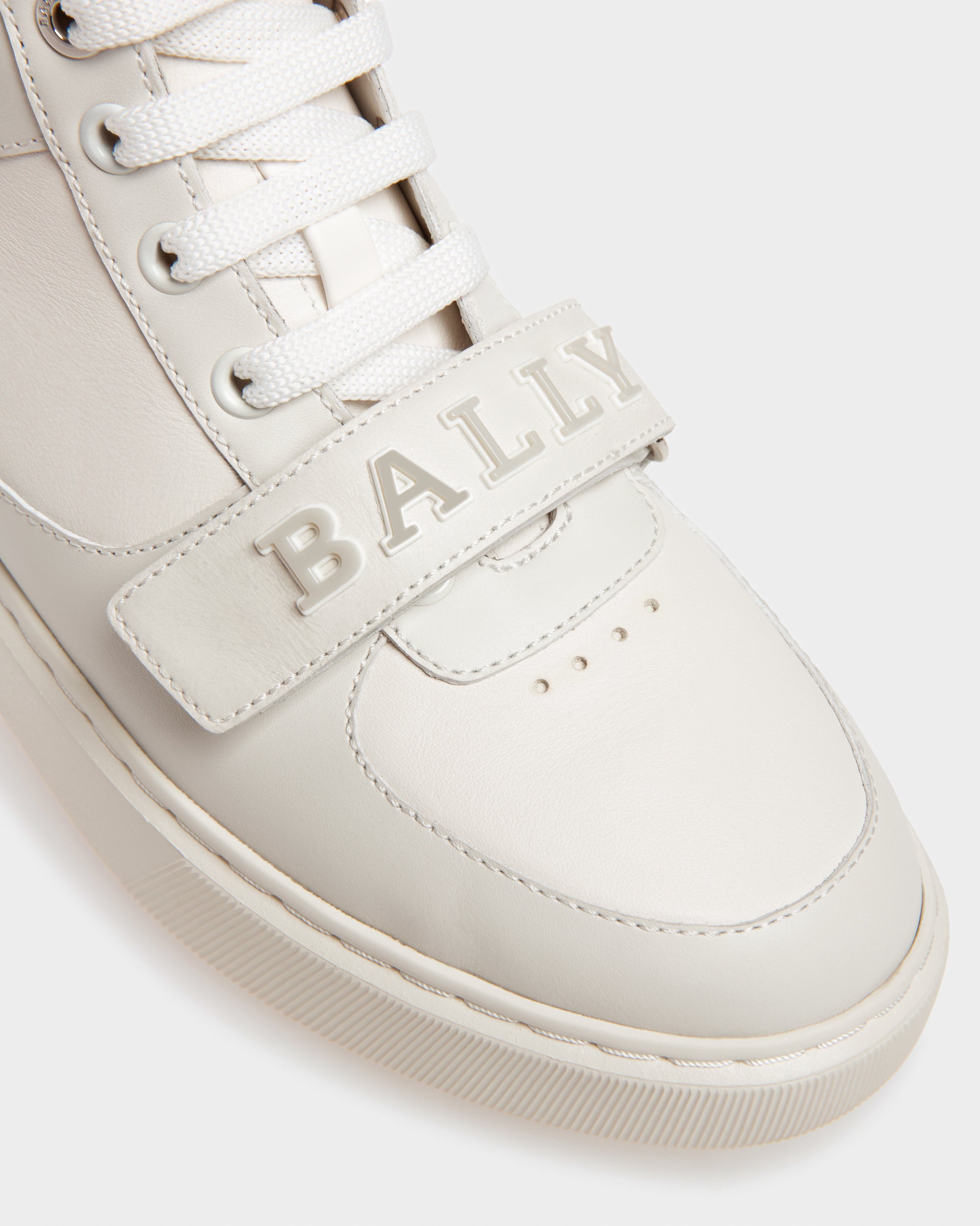 Merryk ホワイト レザー スニーカー - 女性 - Bally - 06