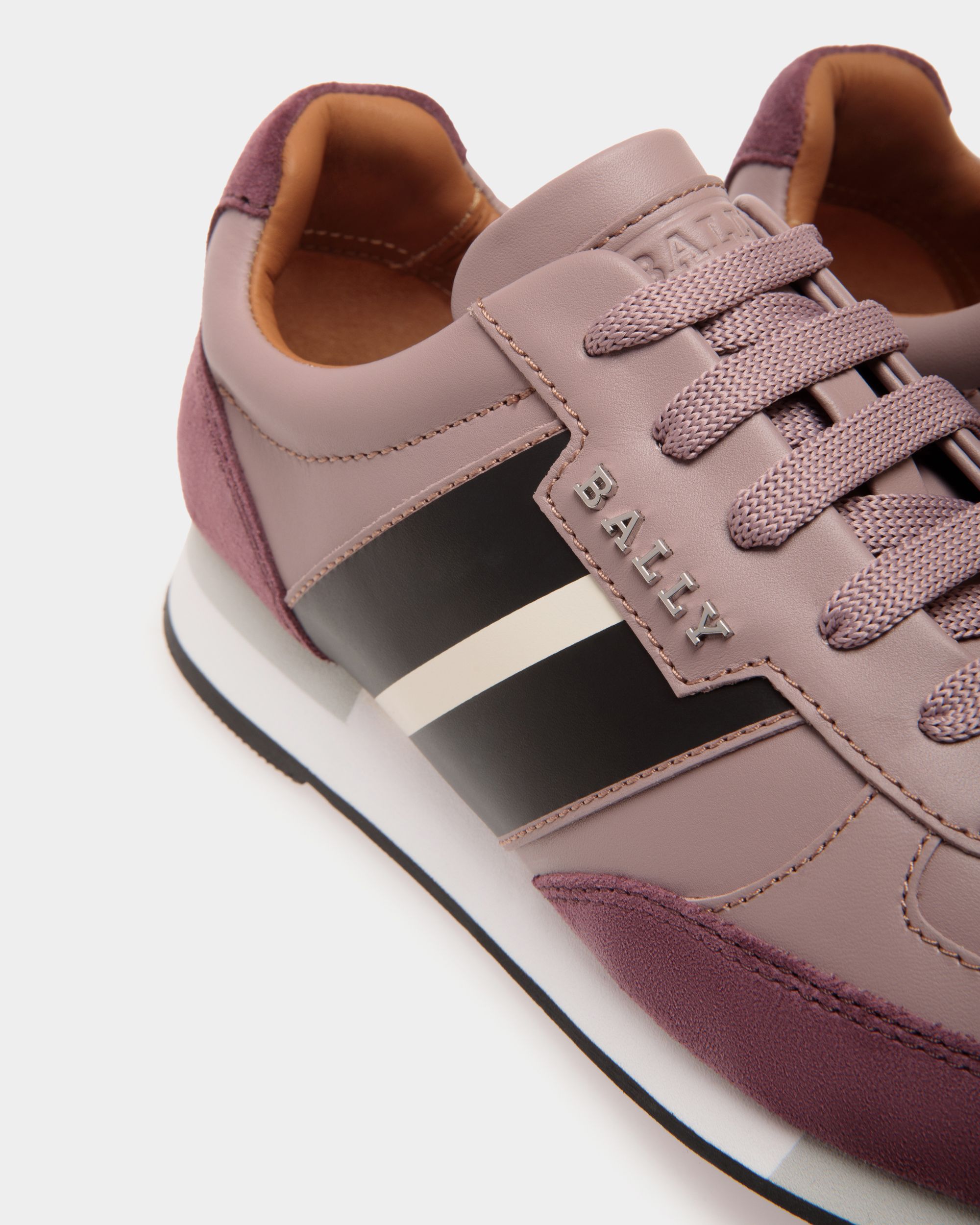 Sneaker In Brown  Leather - 女性 - Bally - 05