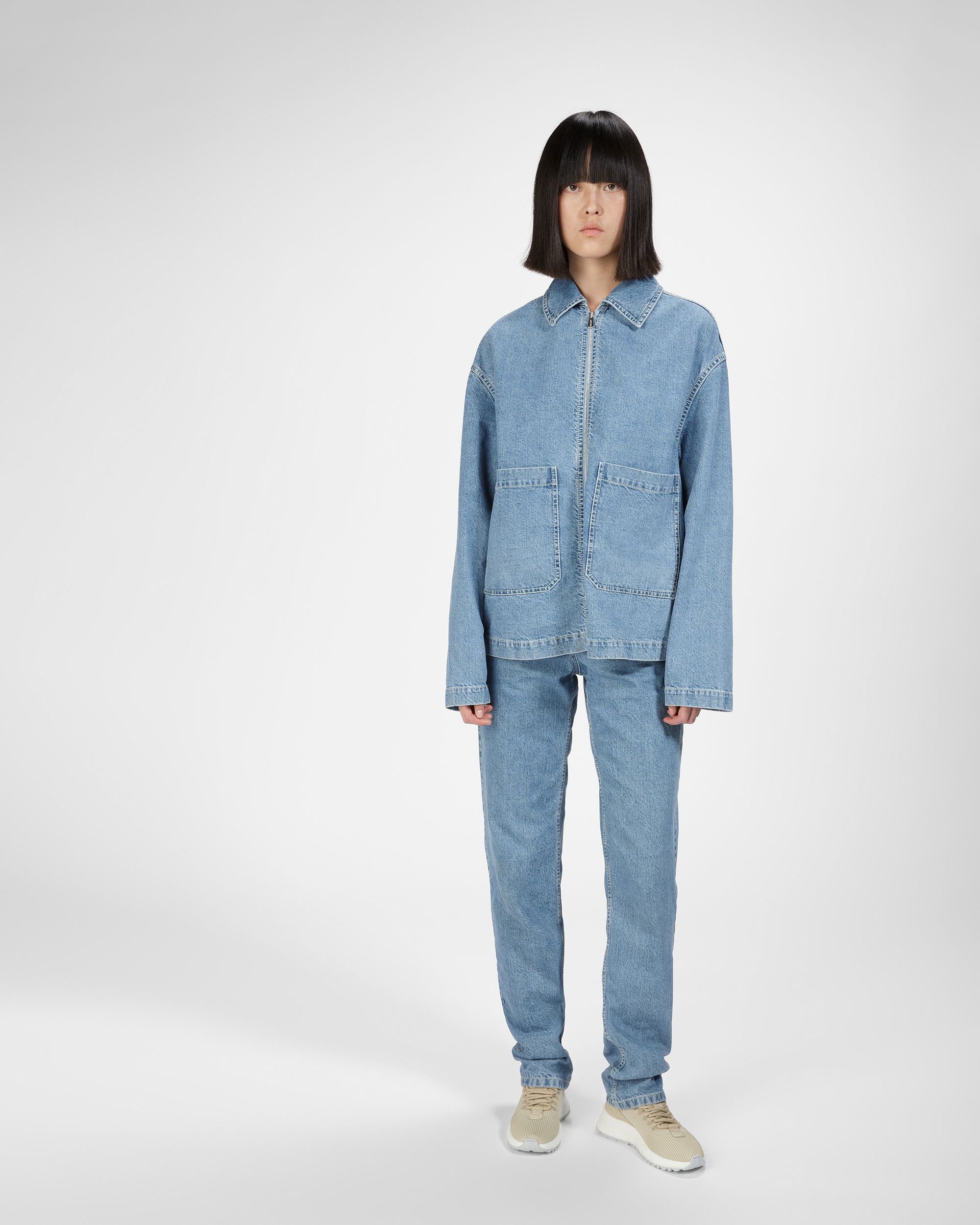 Dean ダスティホワイト＆ライトベージュ レザー／ファブリック／ポリエステル スニーカー - 女性 - Bally - 03