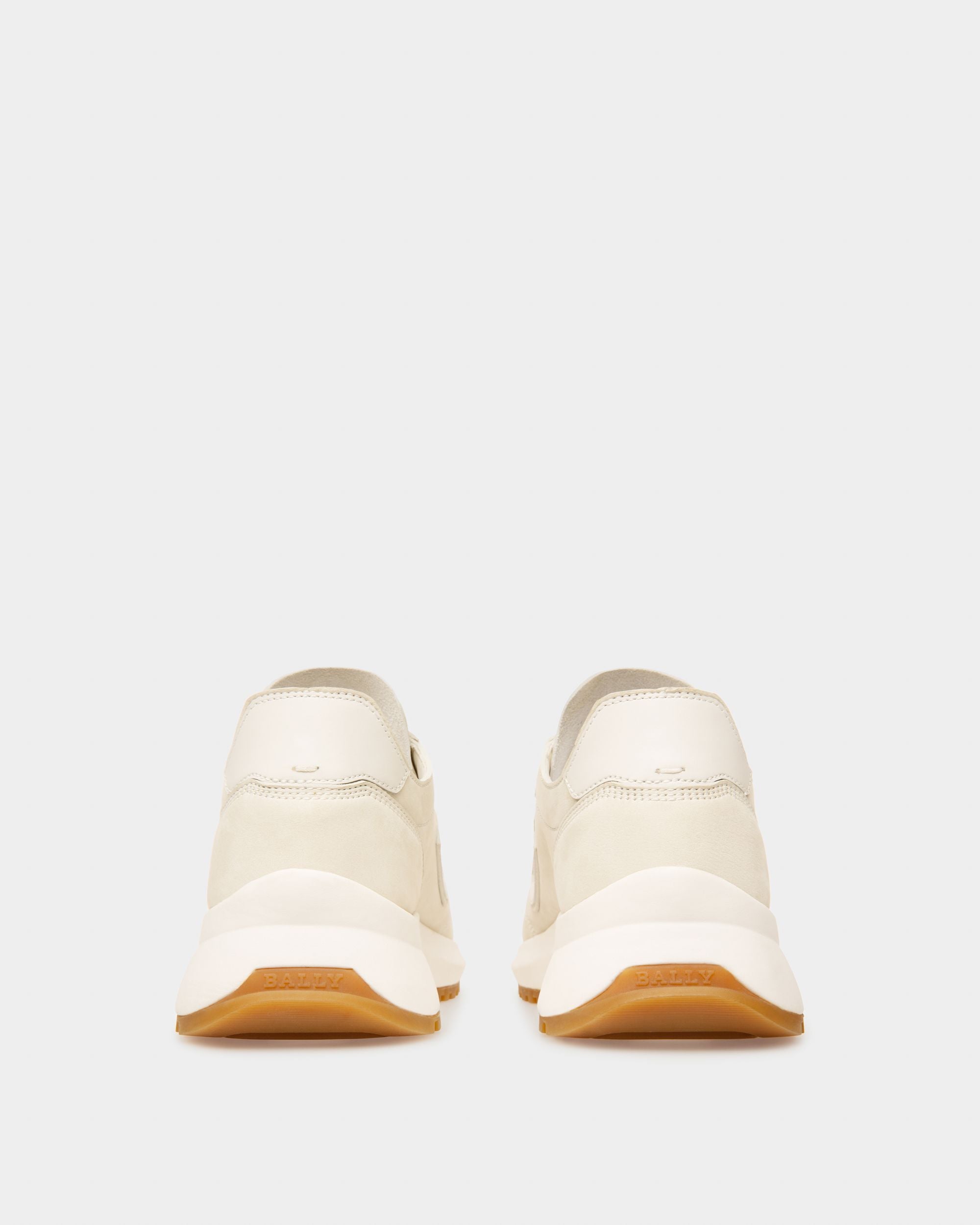 Demyl ダスティホワイト＆ホワイト レザー スニーカー - 女性 - Bally - 04