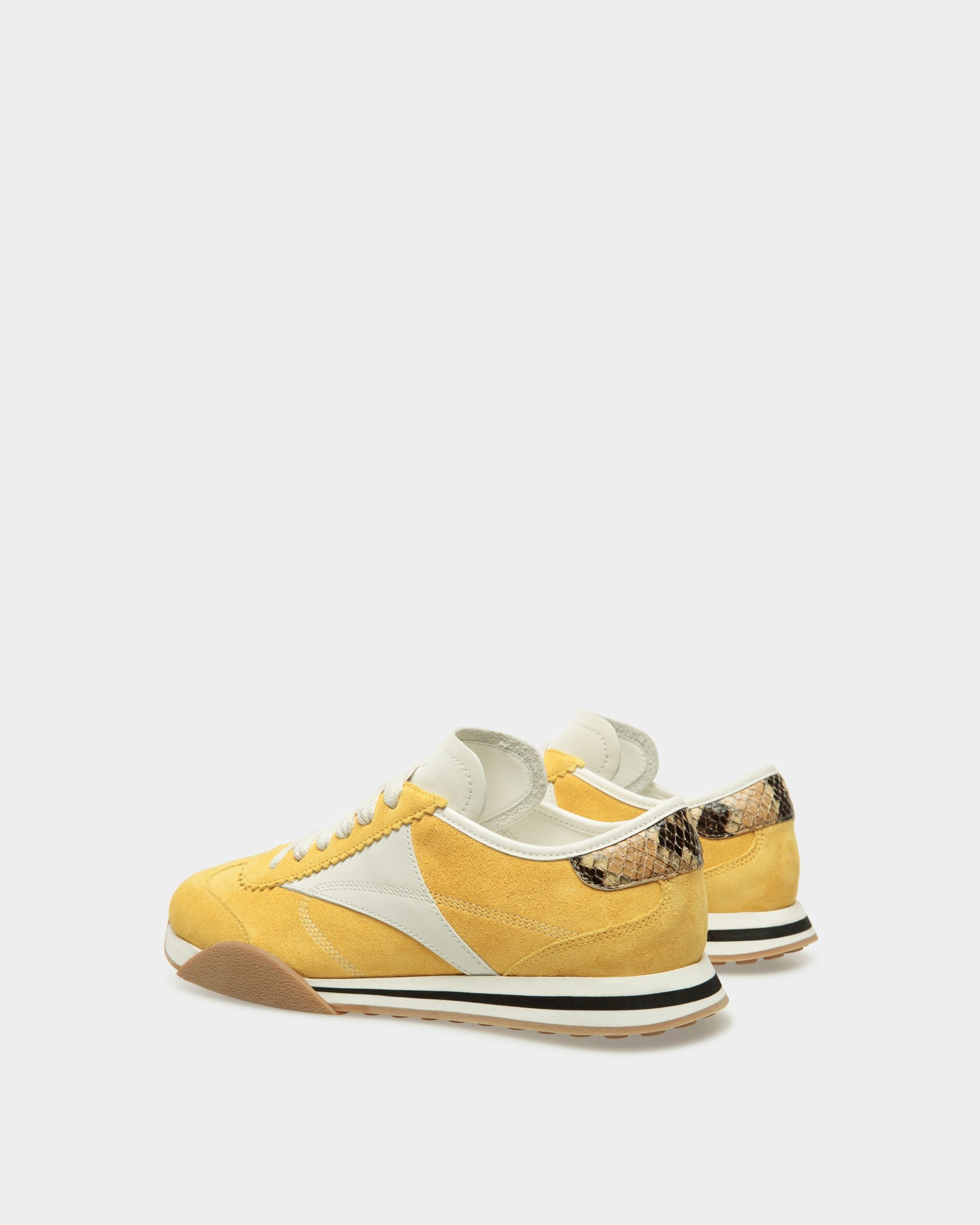 Sussex スニーカー イエロー＆ホワイト レザー - 女性 - Bally - 03