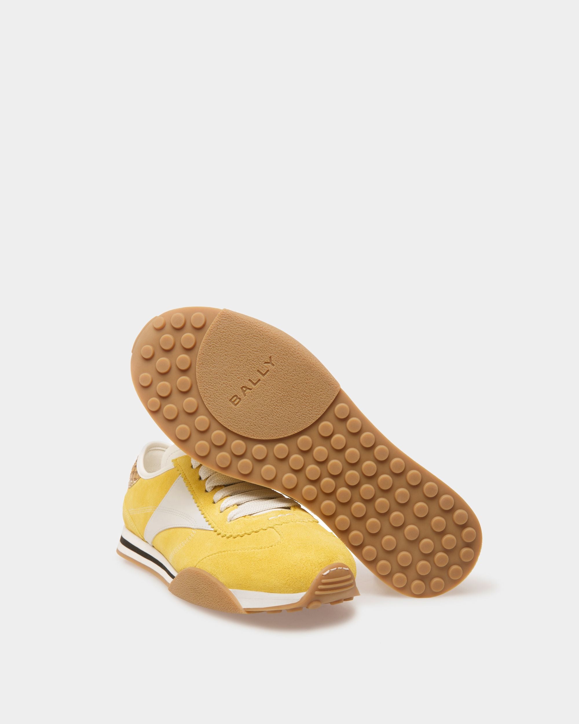 Sussex スニーカー イエロー＆ホワイト レザー - 女性 - Bally - 04