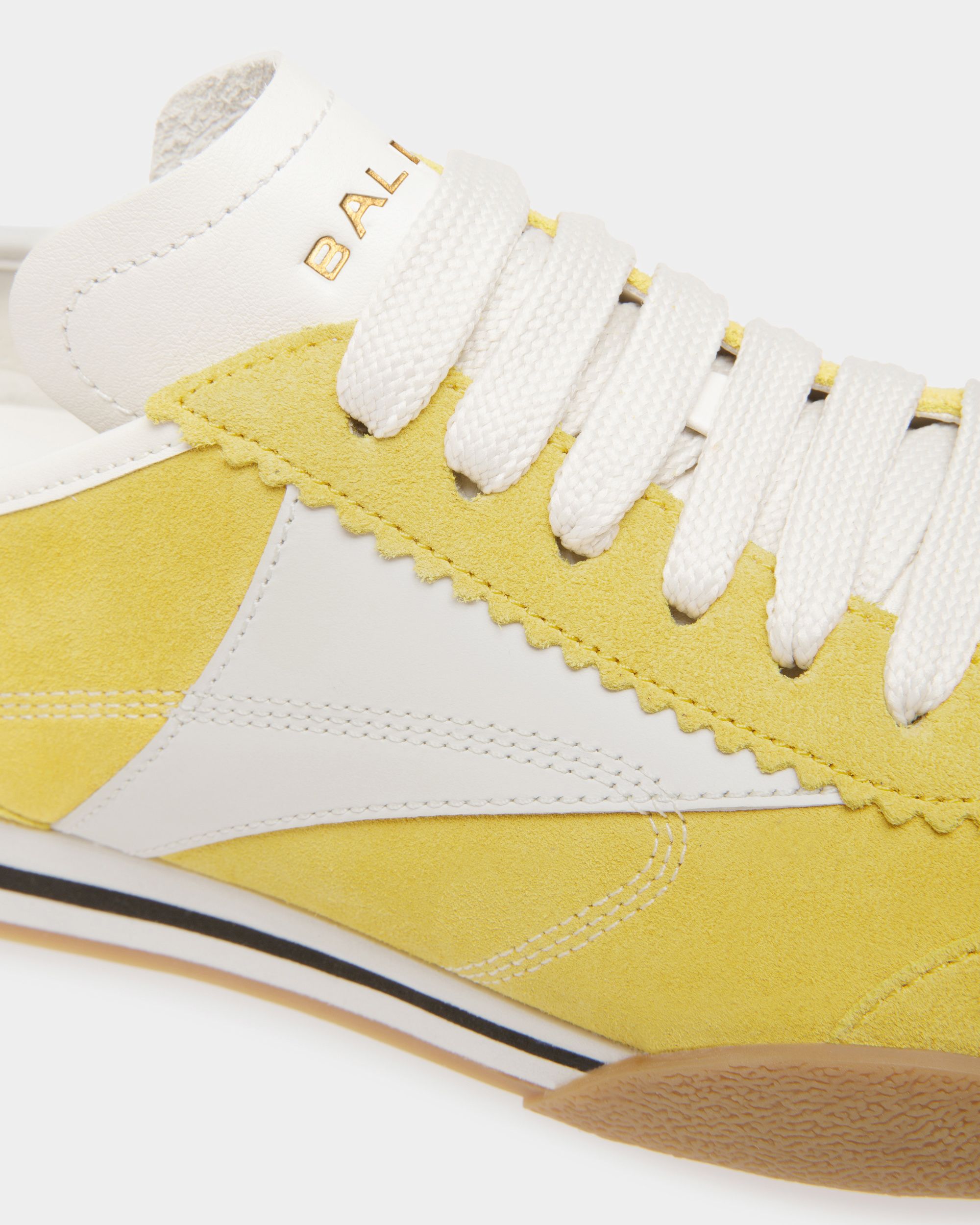 Sussex スニーカー イエロー＆ホワイト レザー - 女性 - Bally - 06