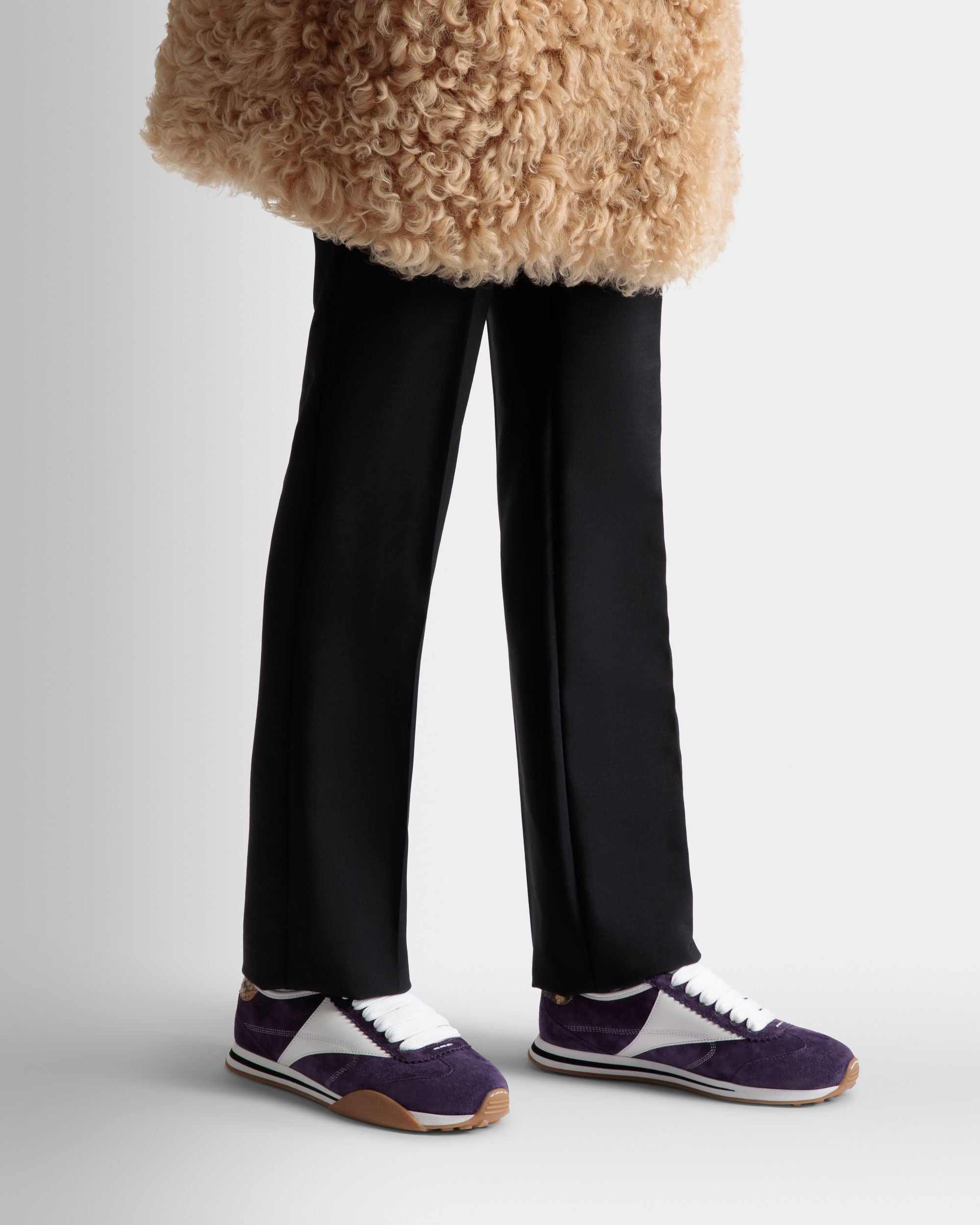 Sussex スニーカー オーキッド＆ホワイト レザー - 女性 - Bally - 02
