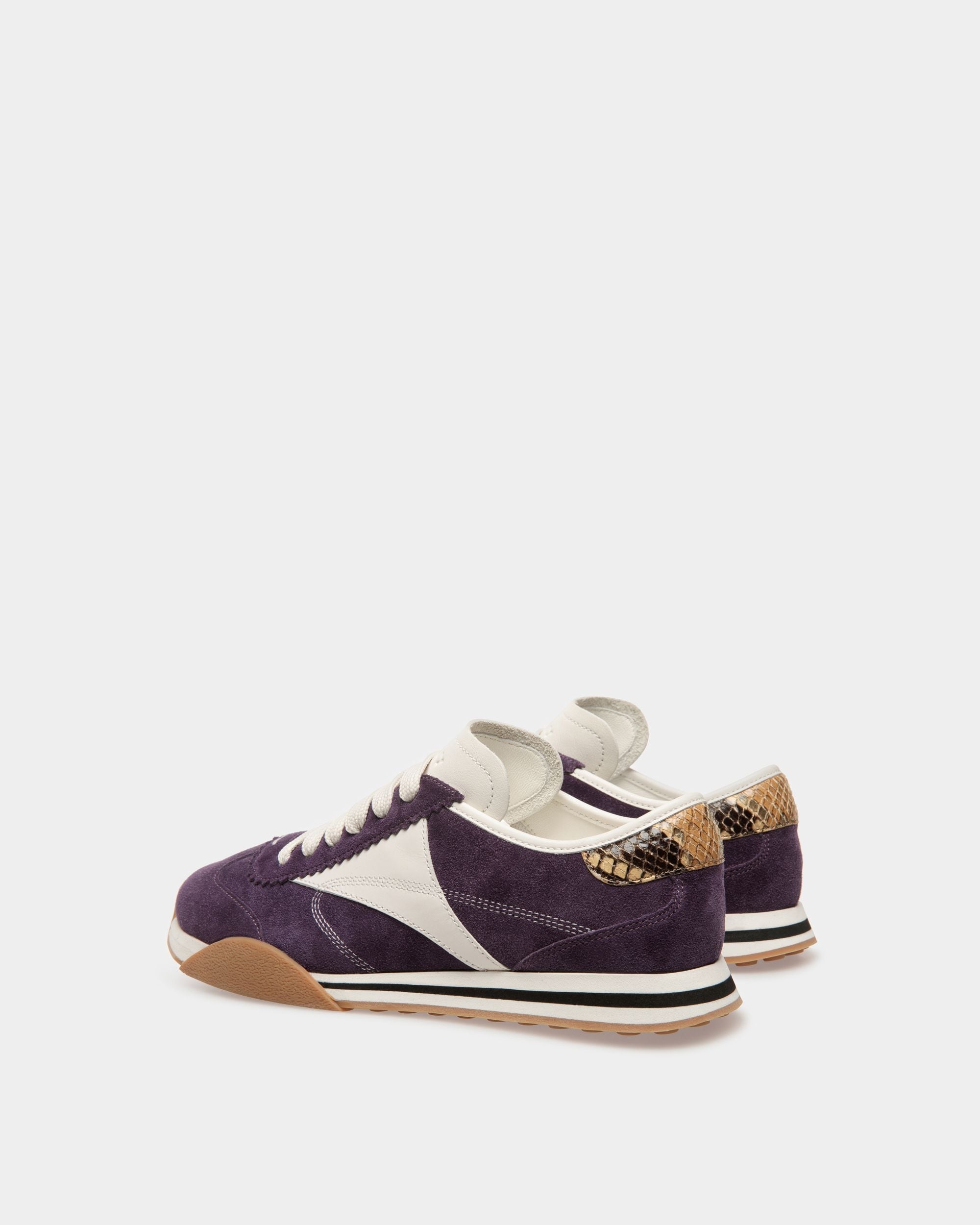 Sussex スニーカー オーキッド＆ホワイト レザー - 女性 - Bally - 04