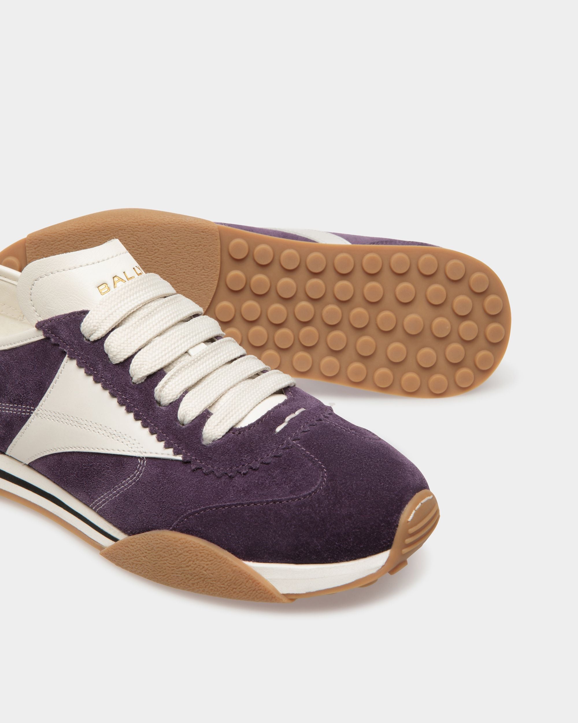 Sussex スニーカー オーキッド＆ホワイト レザー - 女性 - Bally - 05