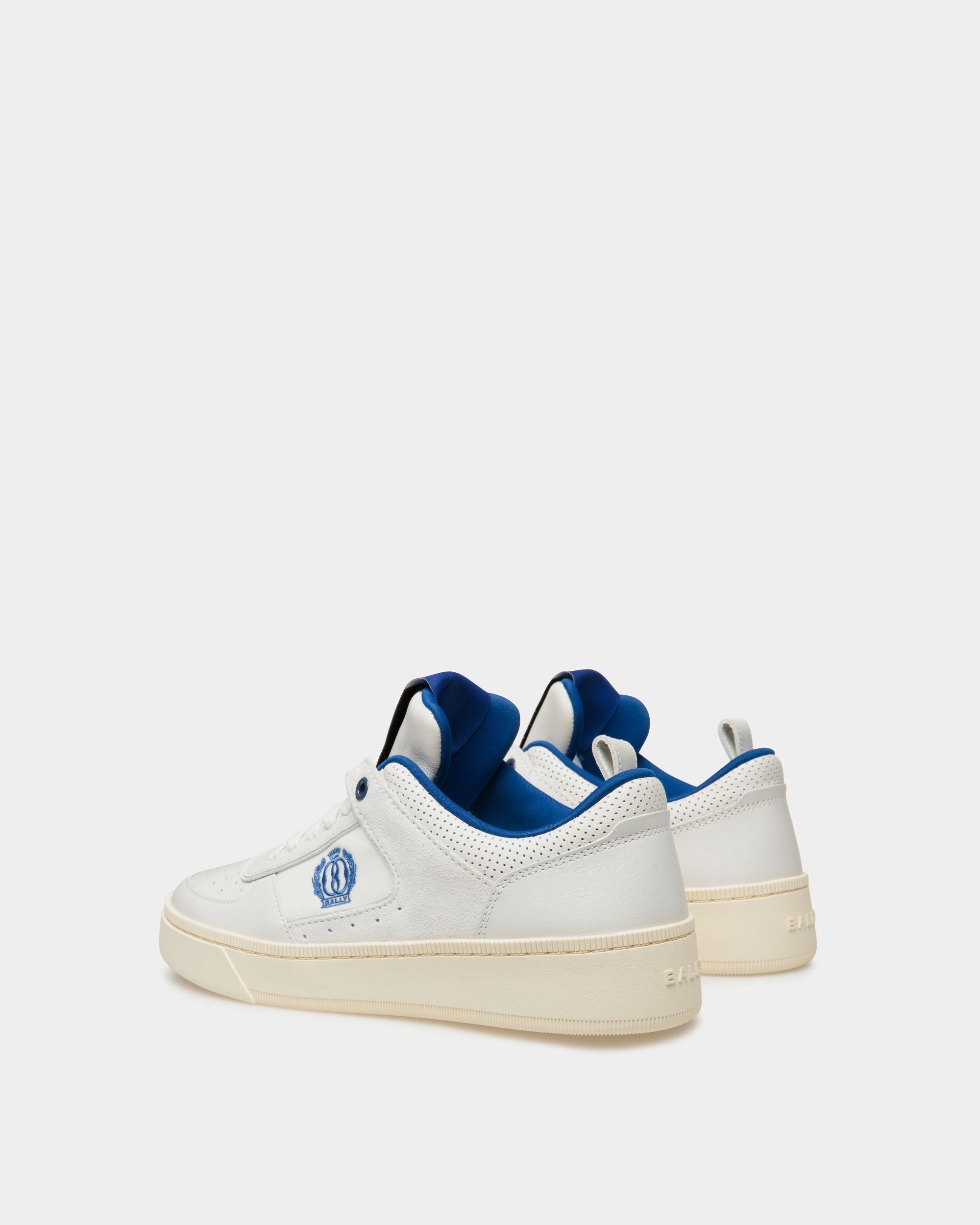Raise Sneaker In White Leather - 女性 - Bally - 03