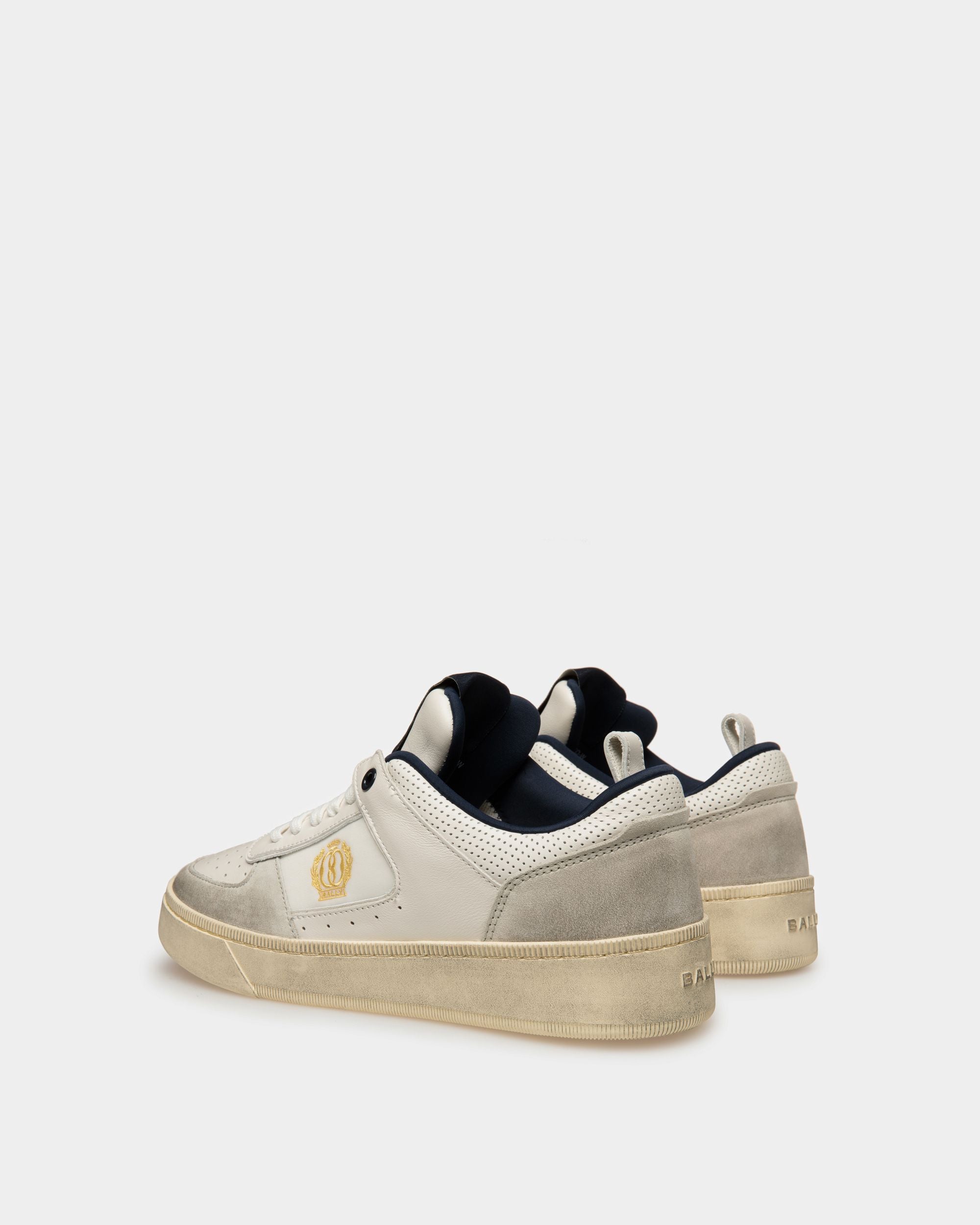 Raise スニーカー ダスティホワイト＆ミッドナイト レザー - 女性 - Bally - 03