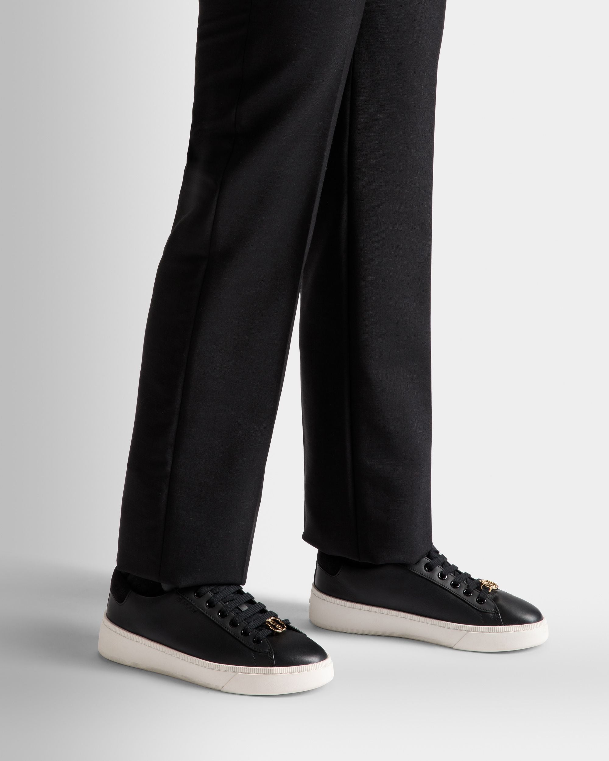 Raise スニーカー ブラック＆ホワイト レザー - 女性 - Bally - 02