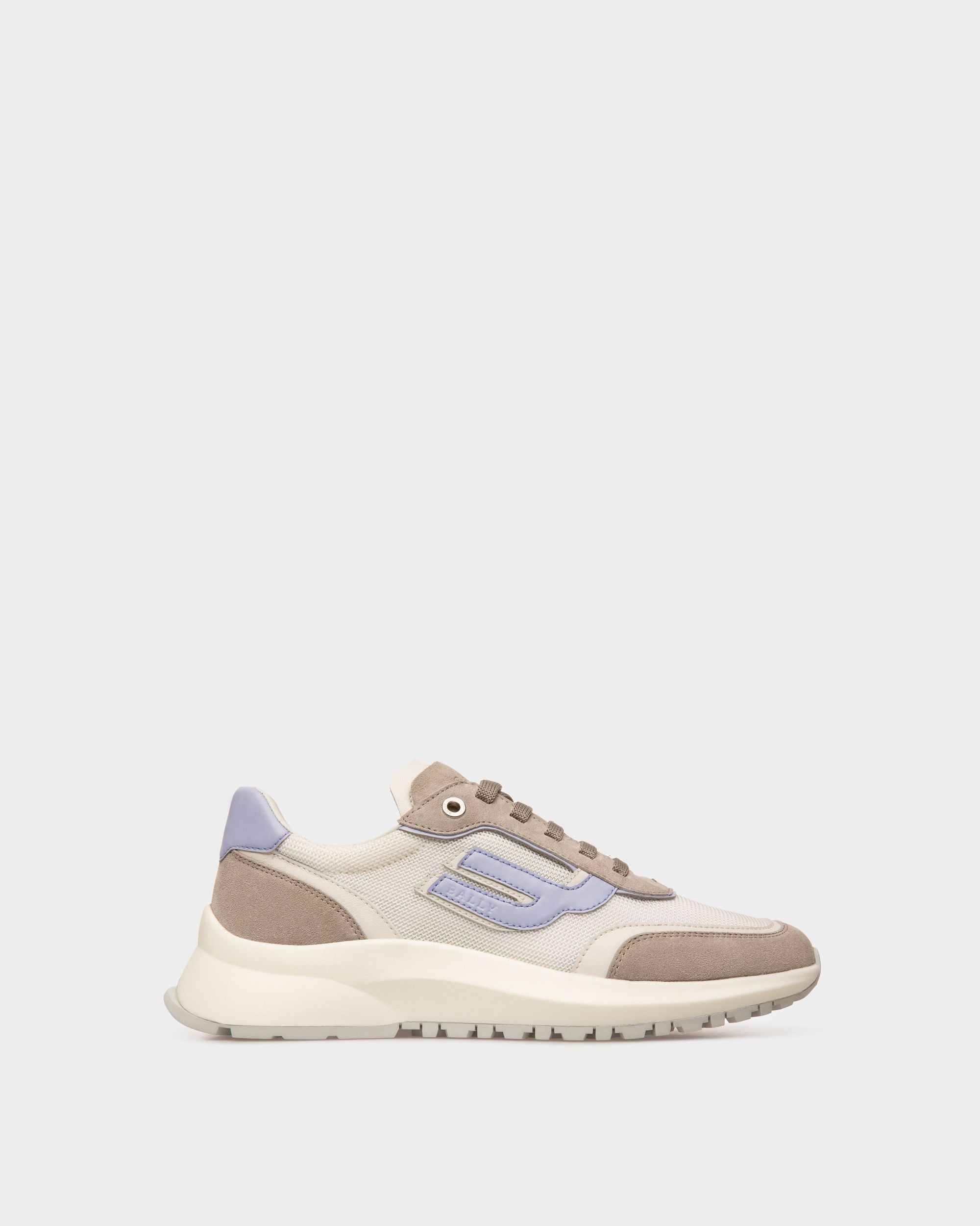 Demmy ホワイト＆グレー メッシュ＆レザー スニーカー - 女性 - Bally - 01