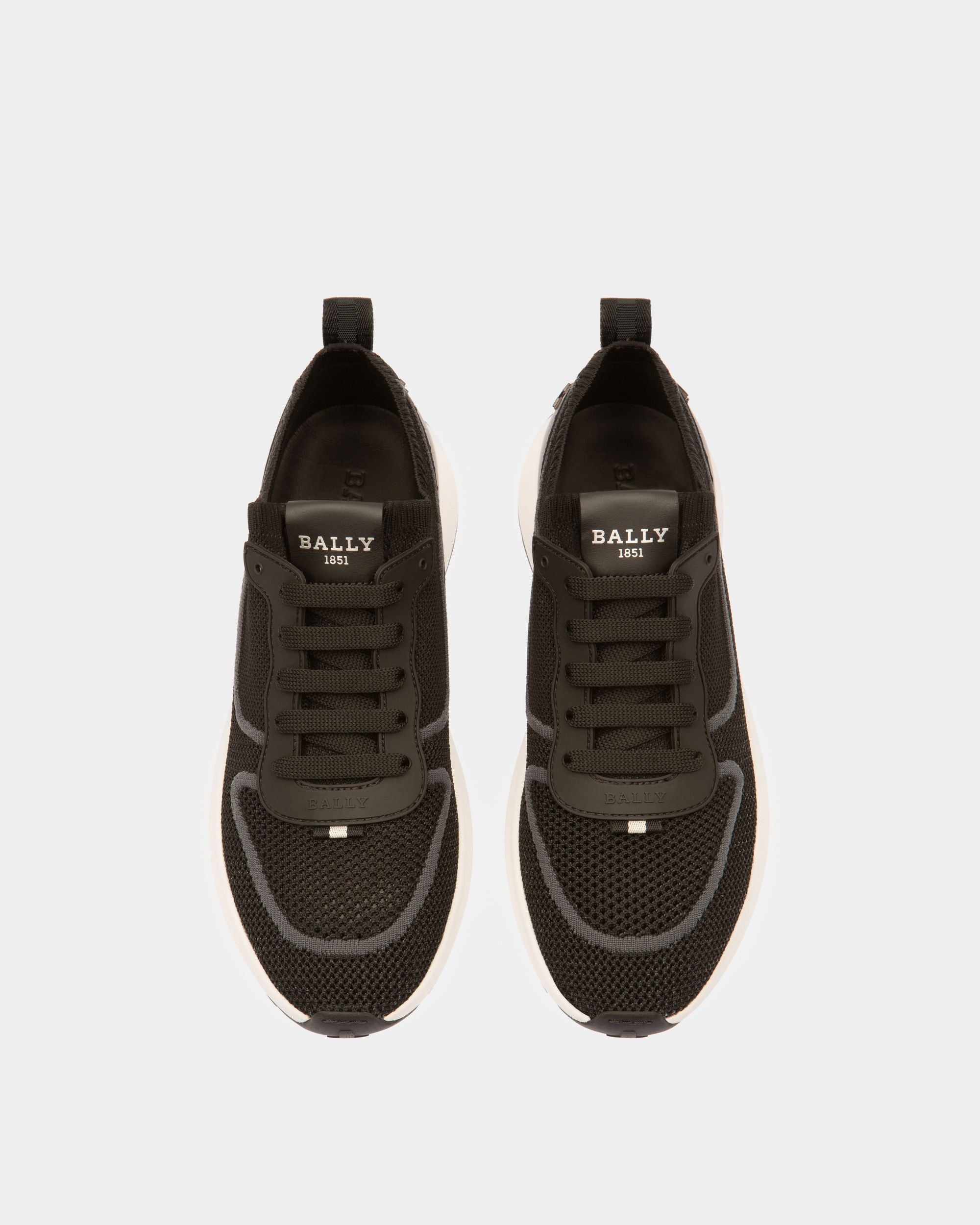 Davyn ブラック ポリエステルミックス スニーカー - 女性 - Bally - 02