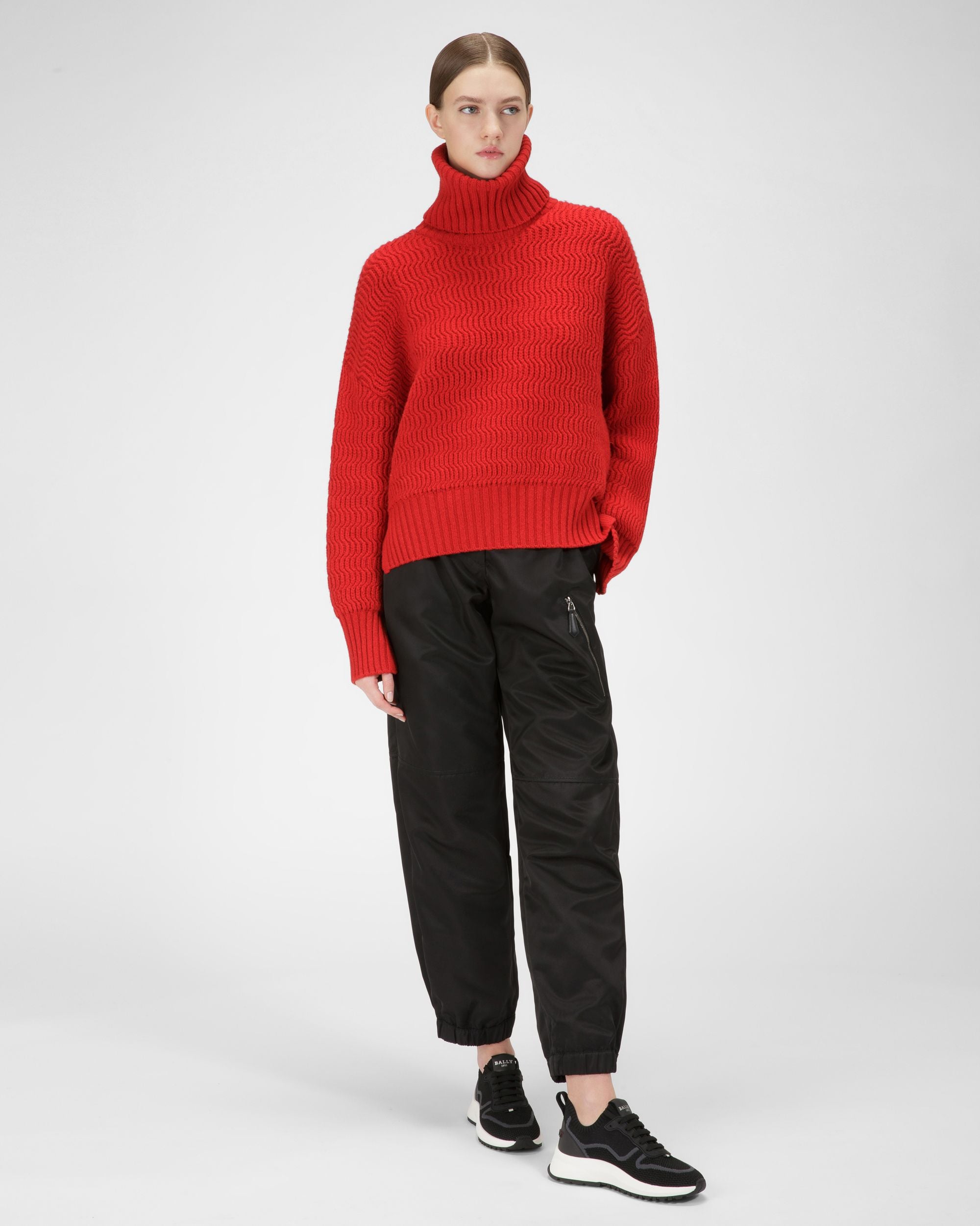Davyn ブラック ポリエステルミックス スニーカー - 女性 - Bally - 07