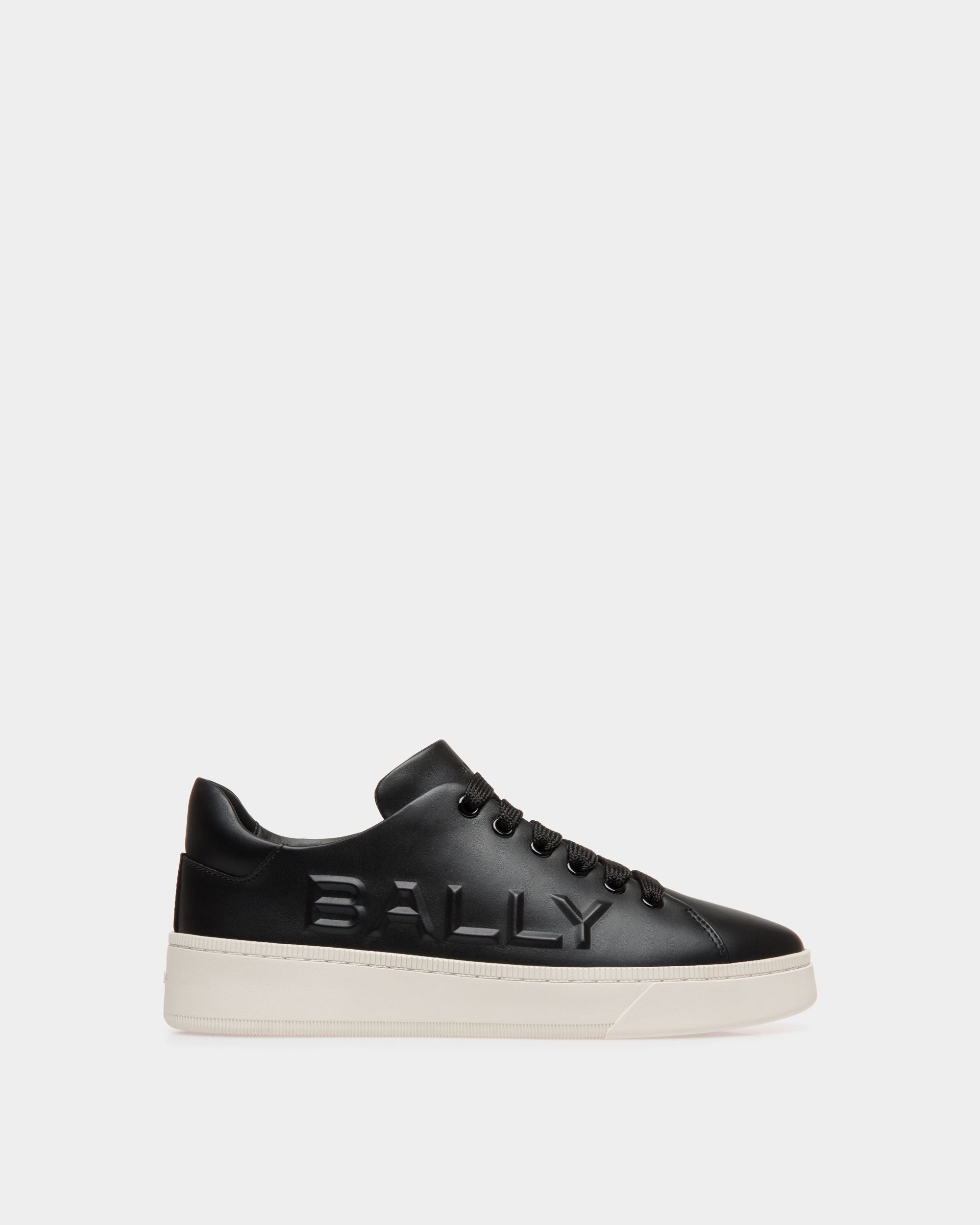 Raise Sneaker In Black Leather - 女性 - Bally - 01