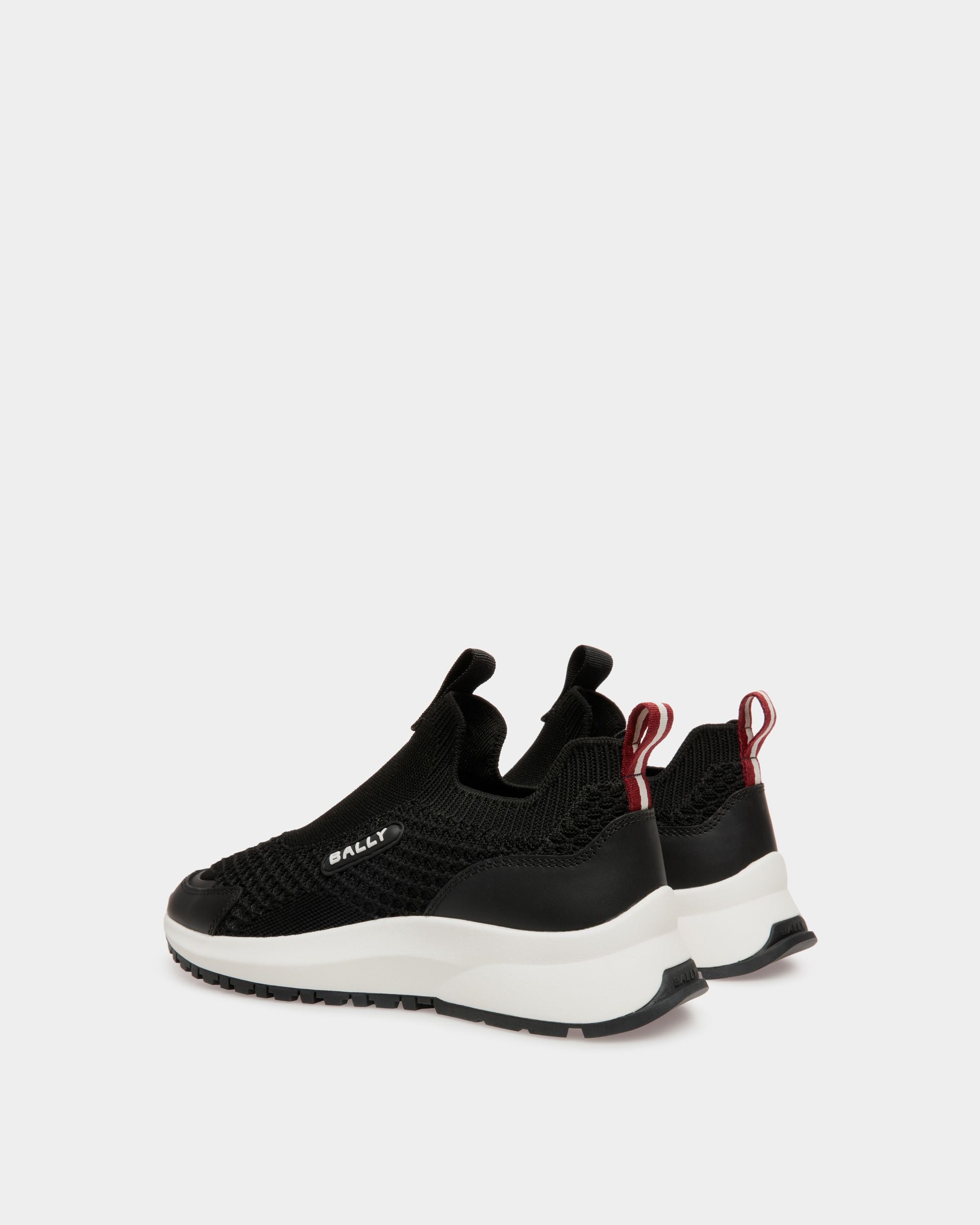 Outline スニーカー ブラック ニット ファブリック - 女性 - Bally - 03