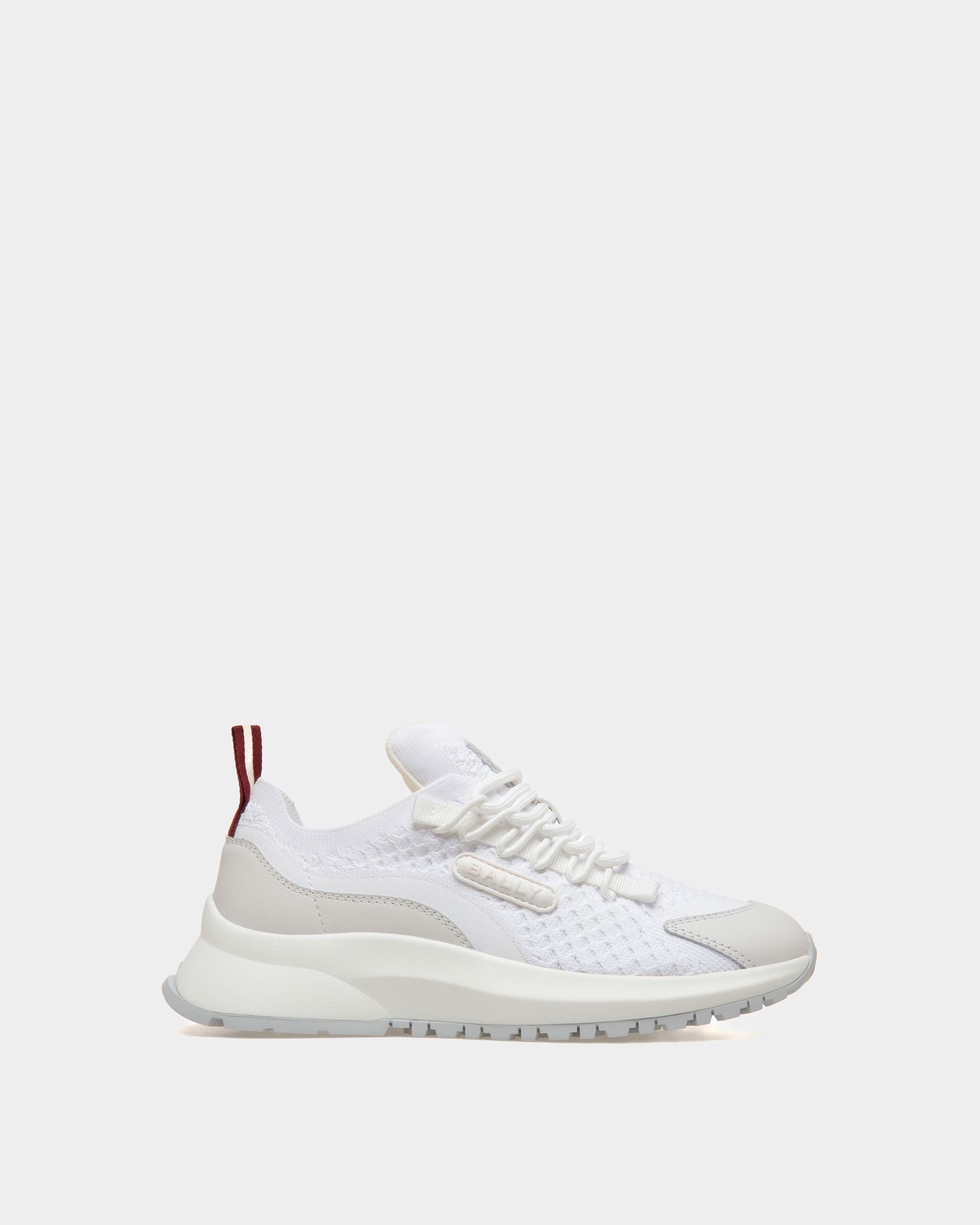 Outline スニーカー ホワイト ニット ファブリック - 女性 - Bally - 01