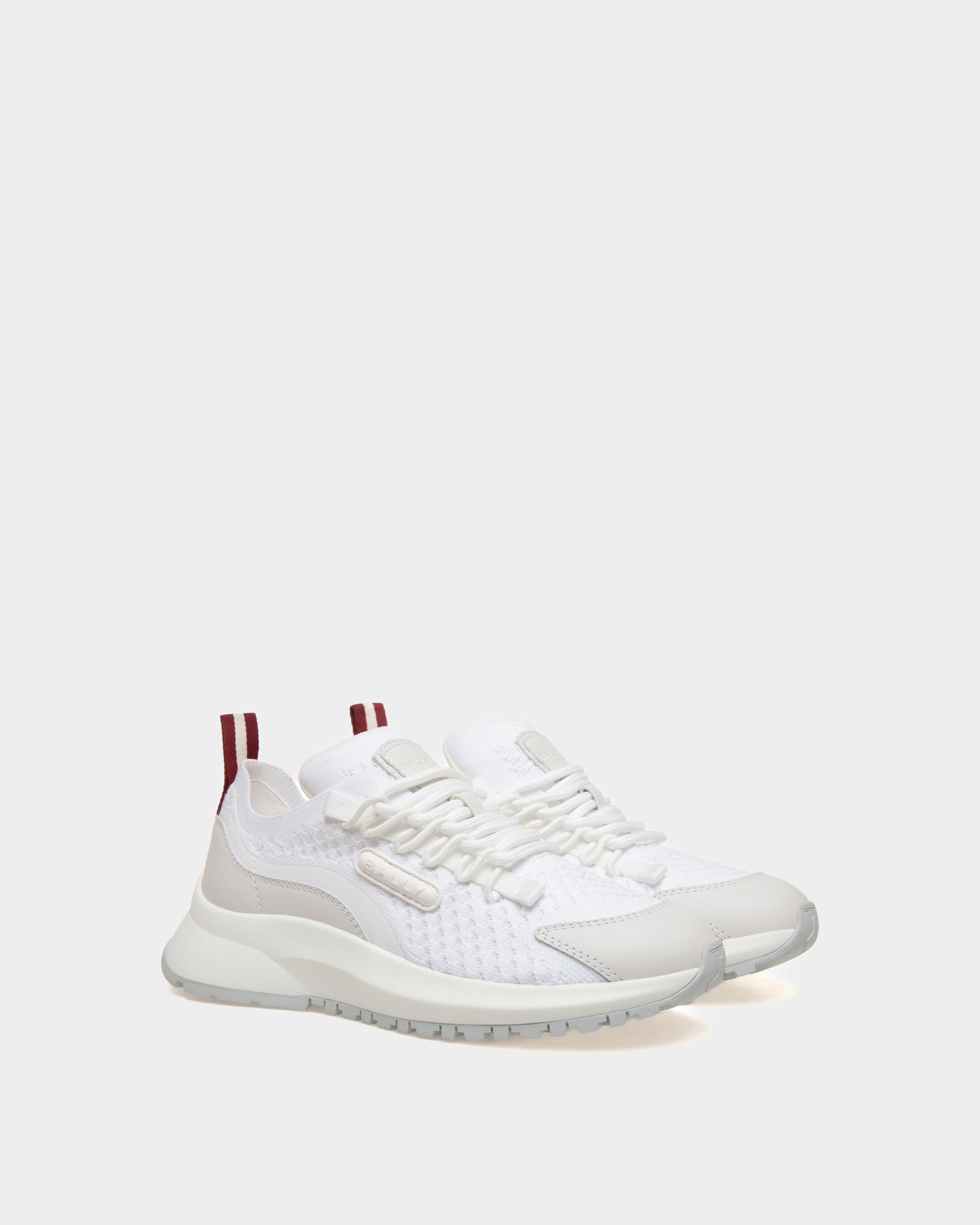 Outline スニーカー ホワイト ニット ファブリック - 女性 - Bally - 02