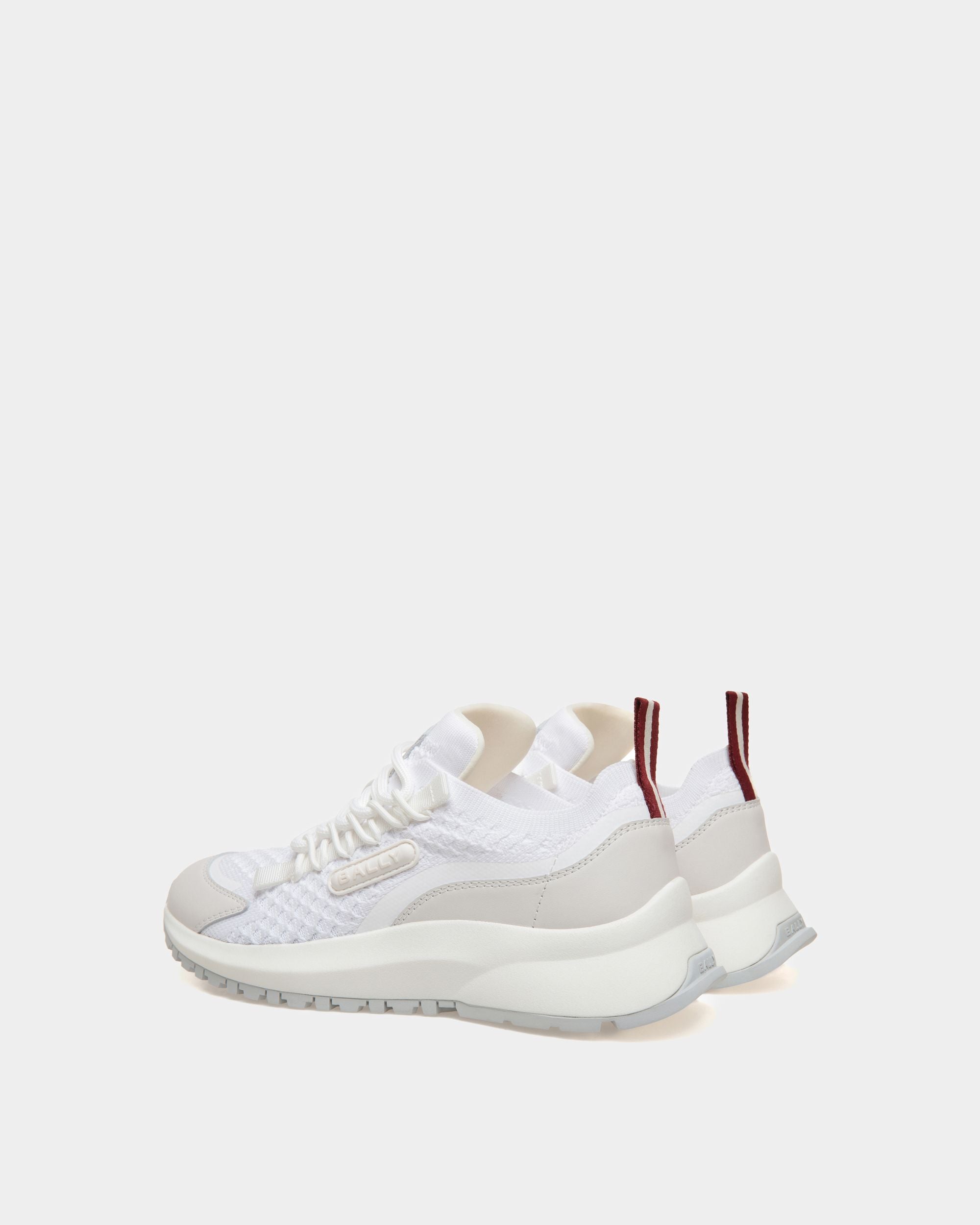 Outline スニーカー ホワイト ニット ファブリック - 女性 - Bally - 03