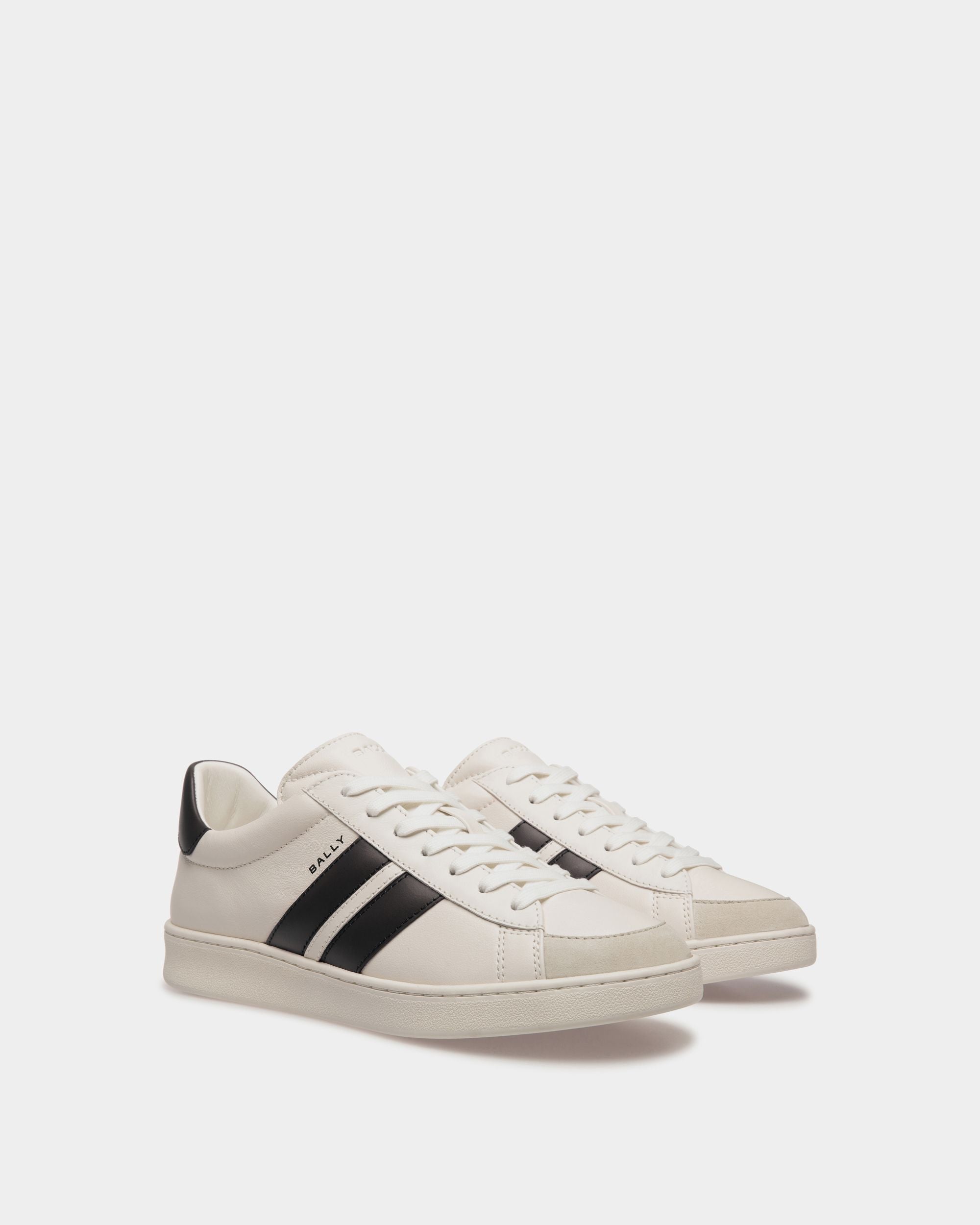 Tennis スニーカー ホワイト＆ブラック レザー - 女性 - Bally - 03