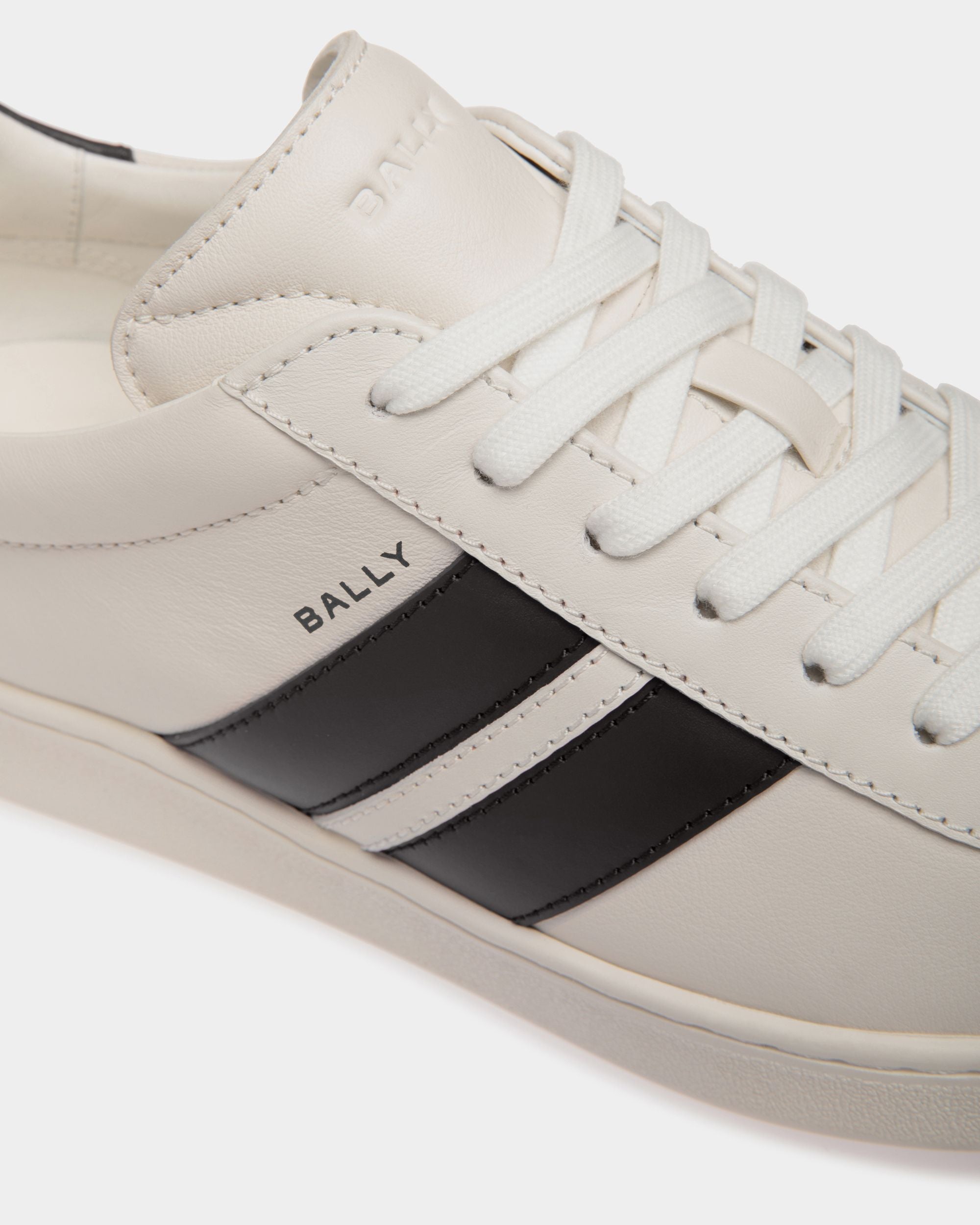 Tennis スニーカー ホワイト＆ブラック レザー - 女性 - Bally - 06
