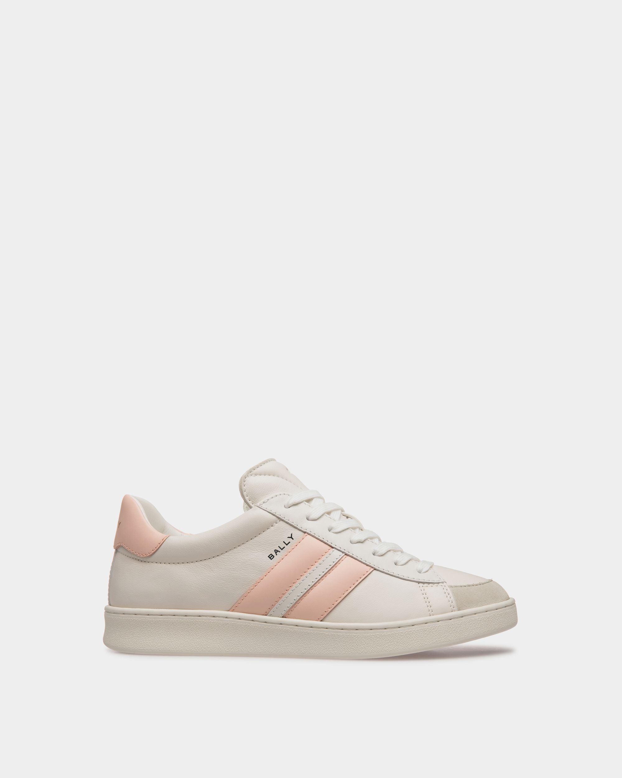 Tennis スニーカー ホワイト＆Baby Pink レザー - 女性 - Bally - 01