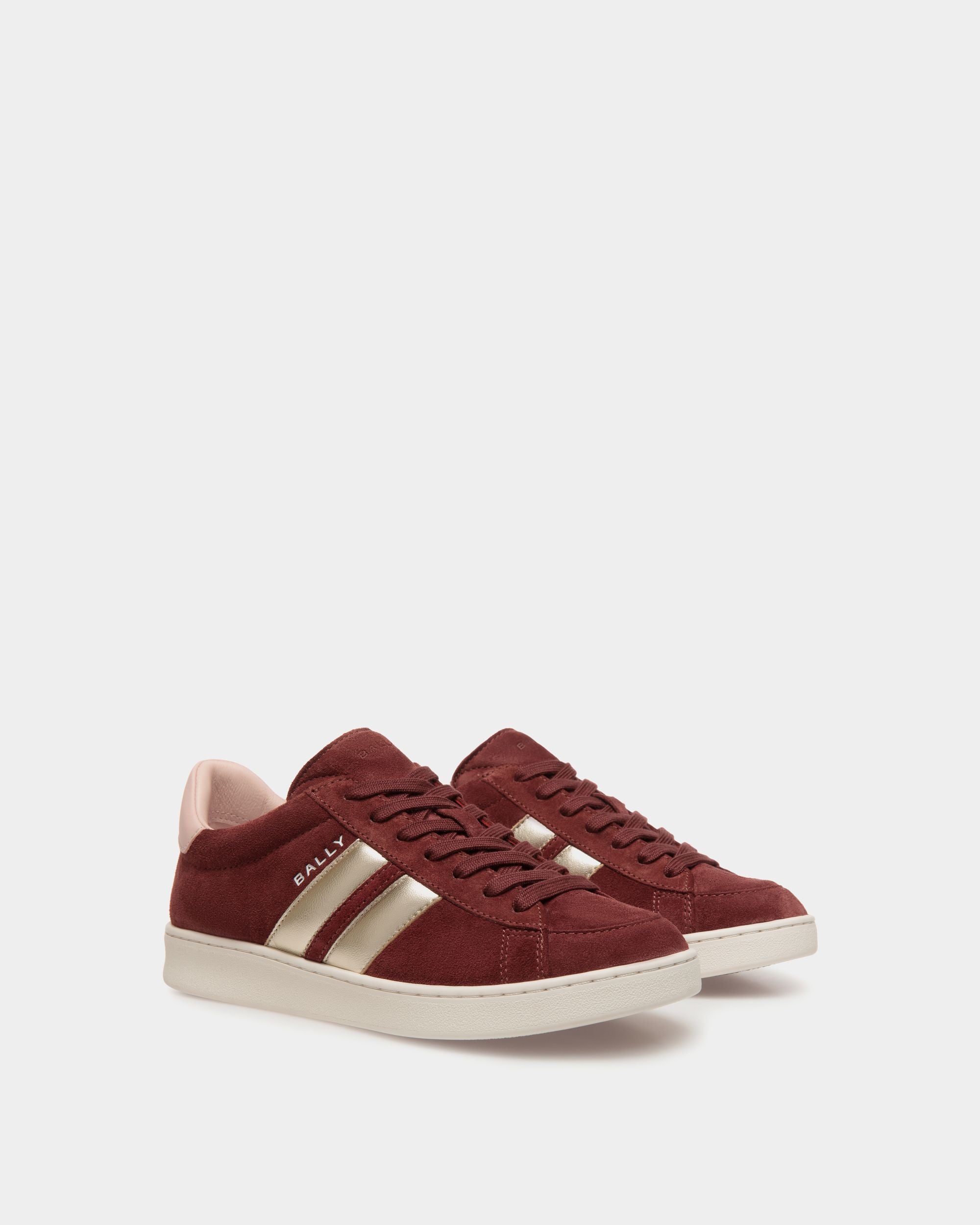 Tennis スニーカー Andorra＆Light Pink スエード レザー - 女性 - Bally - 03