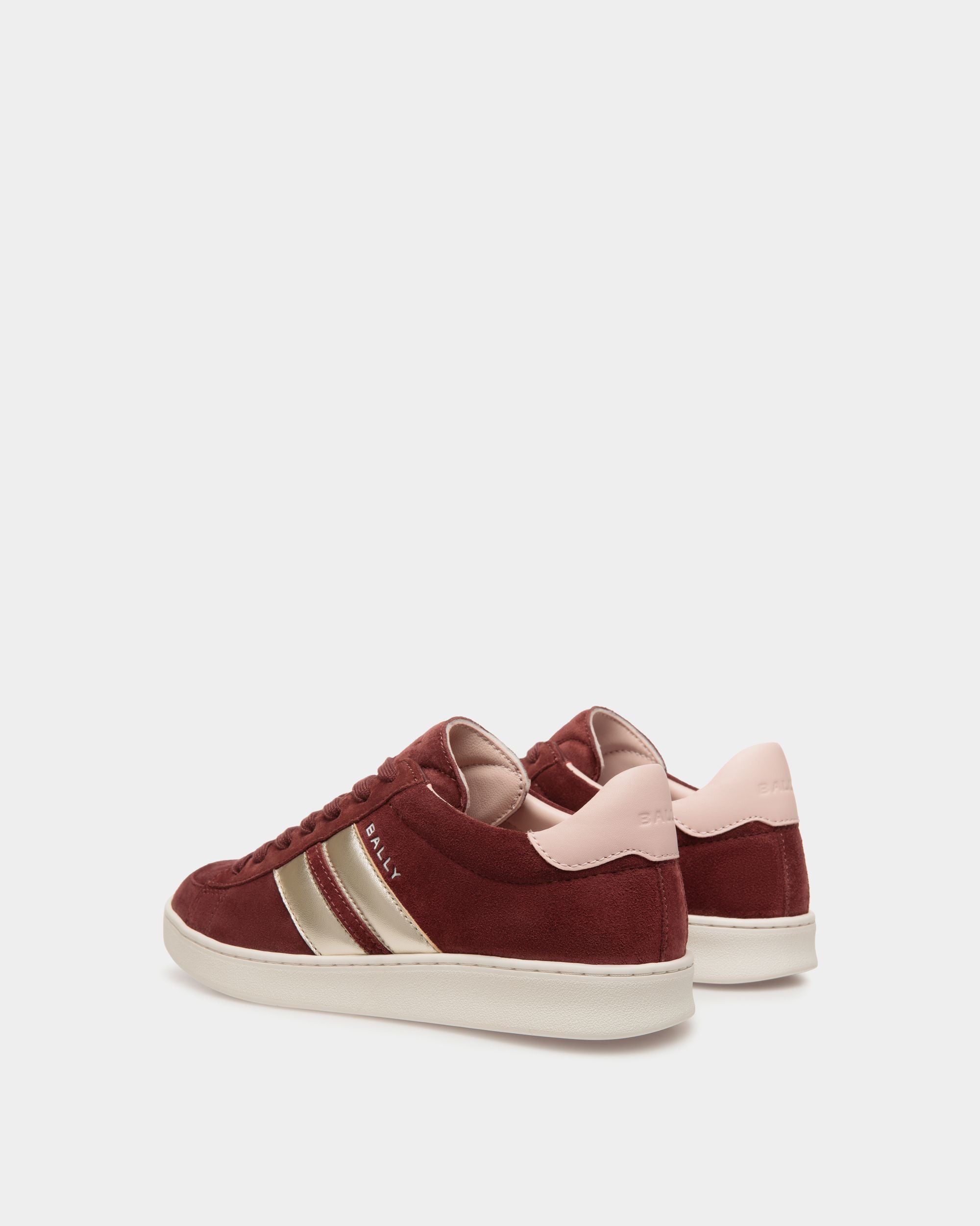 Tennis スニーカー Andorra＆Light Pink スエード レザー - 女性 - Bally - 04